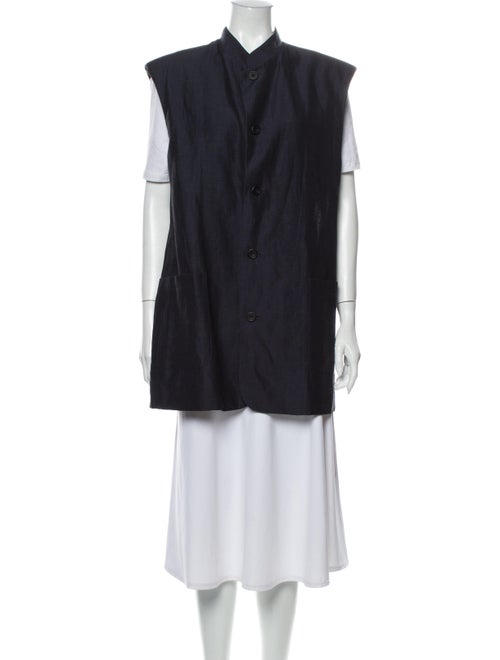 Eskandar Virgin Wool Vest Wool
