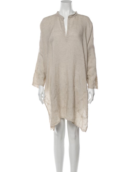 Eskandar Linen Mini Dress