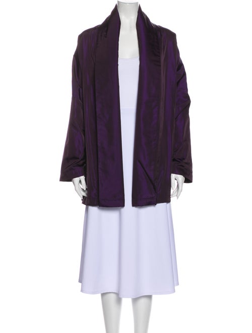 Eskandar Coat Purple