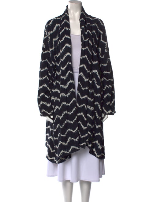 Eskandar Striped V-Neck Sweater