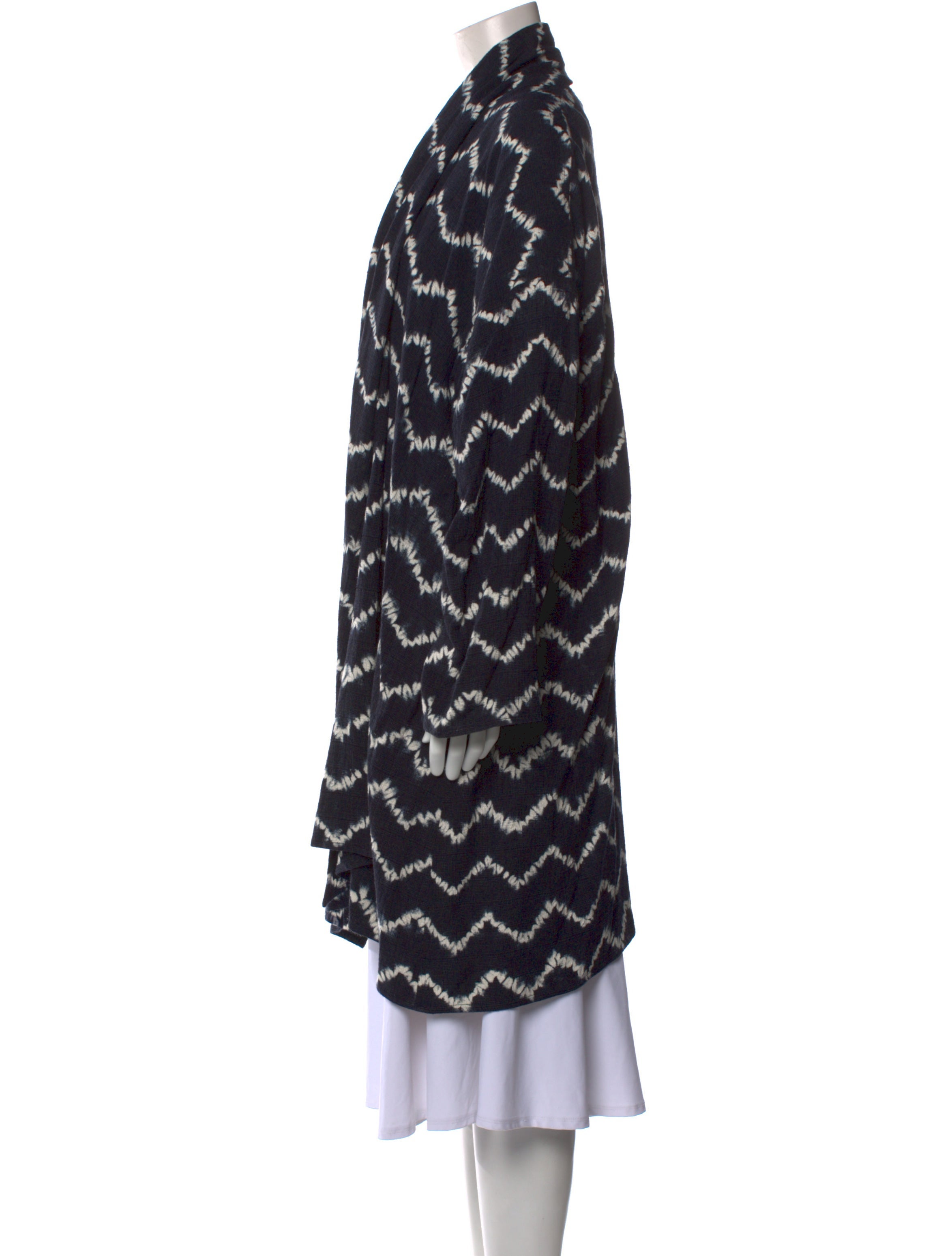 Eskandar Striped V-Neck Sweater