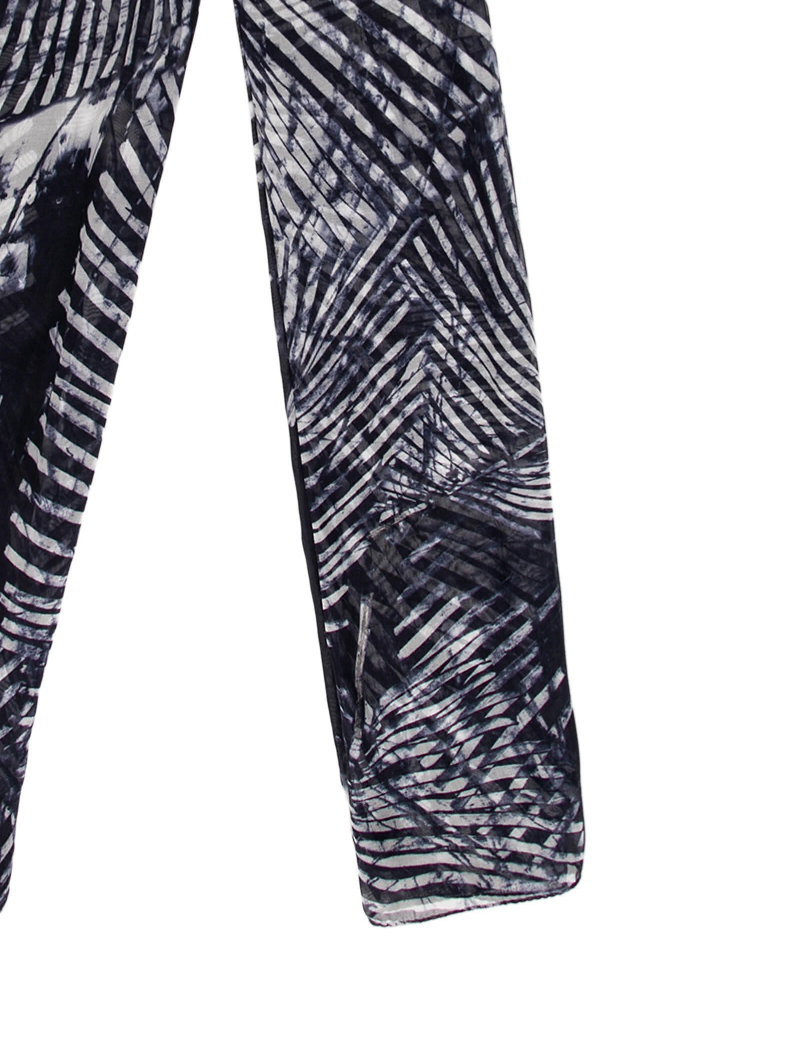 Eskandar Silk Printed Scarf