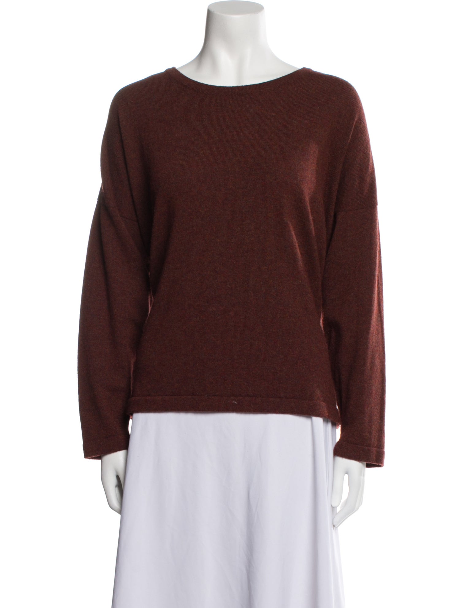 Eskandar Cashmere Bateau Neckline Sweater
