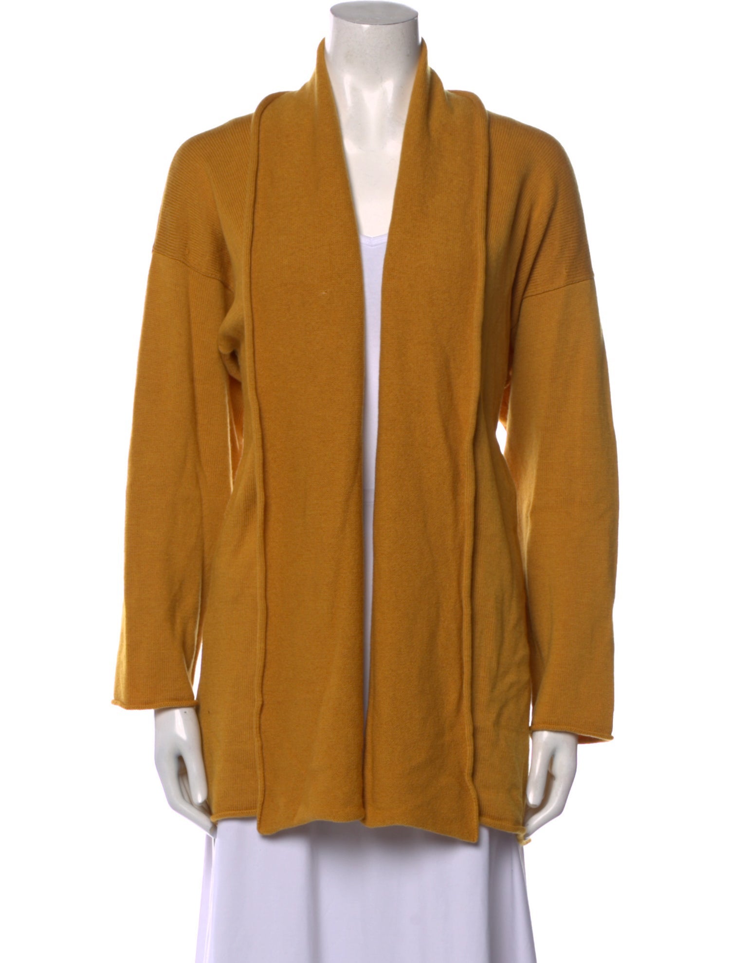 Eskandar Merino Wool Open Front Sweater