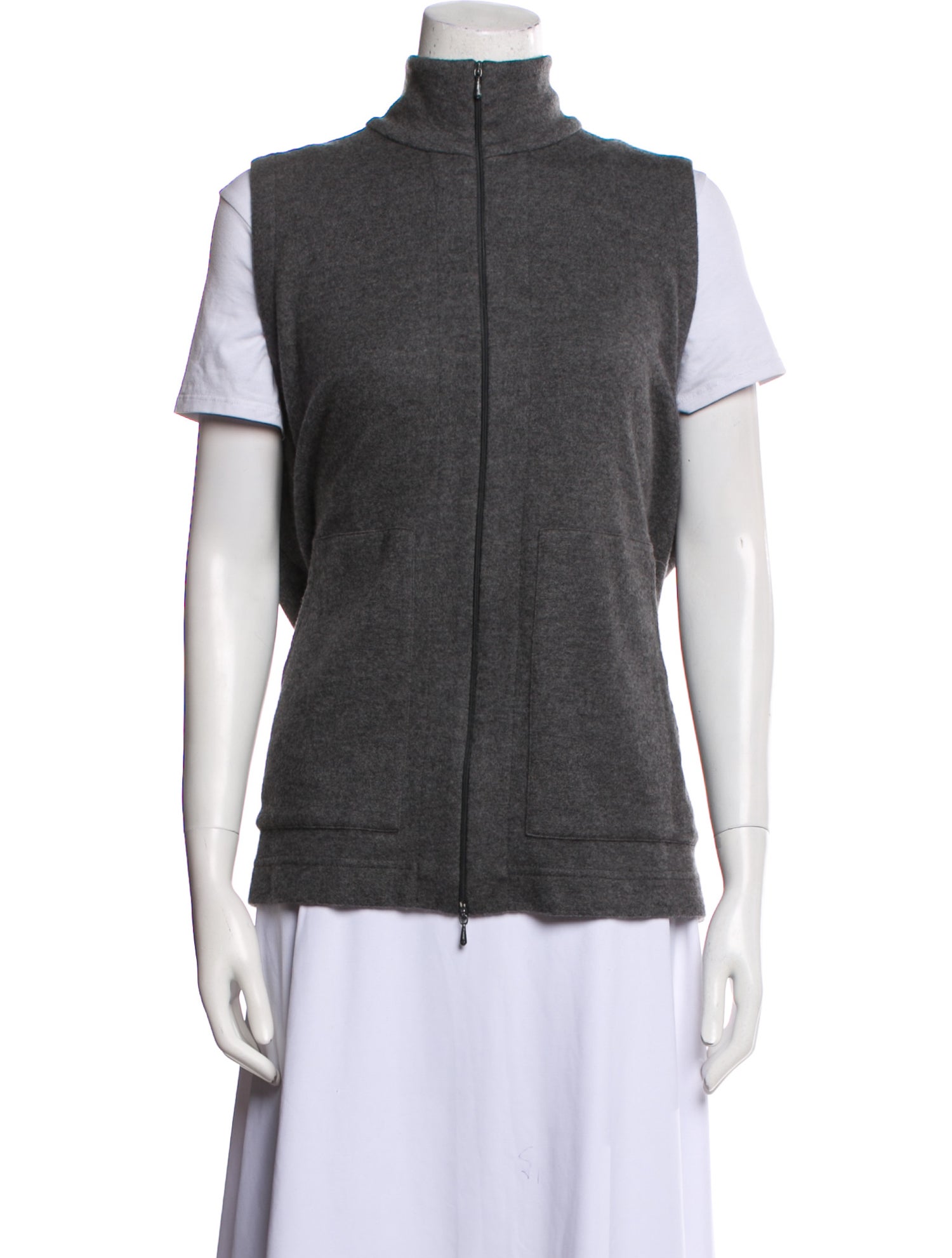 Eskandar Cashmere Mock Neck Sweater