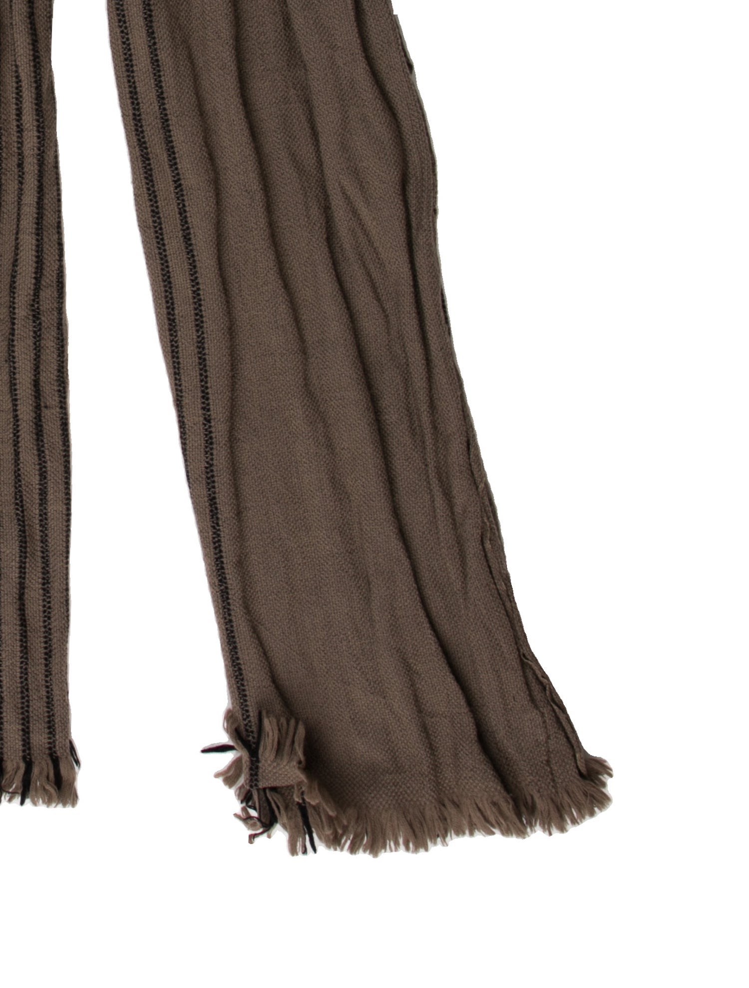 Eskandar Cashmere Striped Scarf
