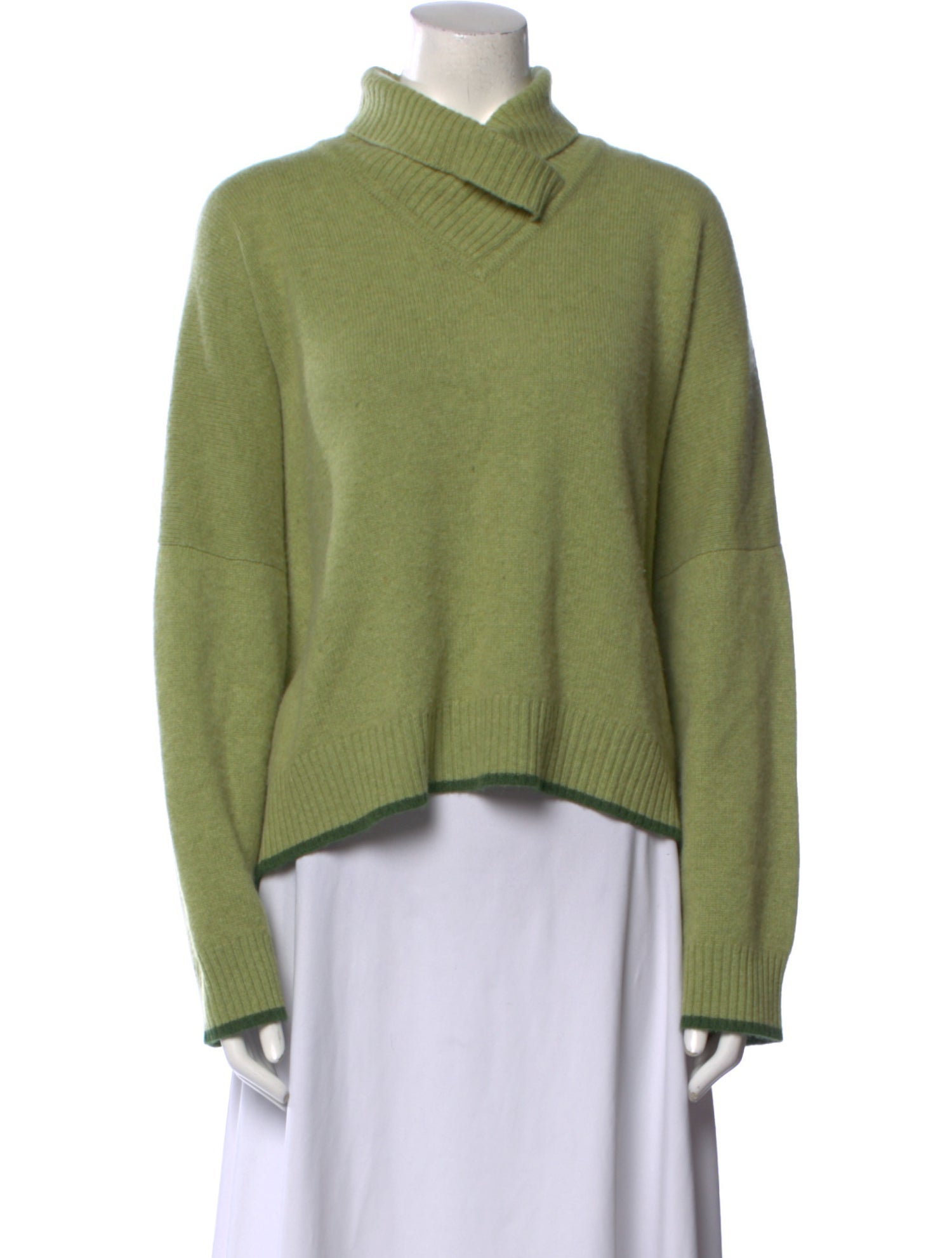 Eskandar Cashmere Mock Neck Sweater