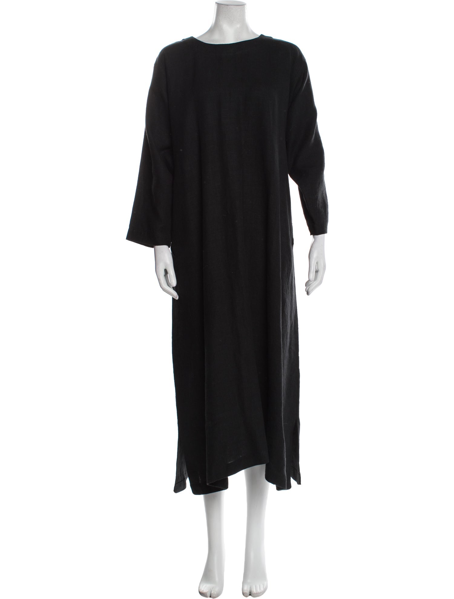 Eskandar Linen Long Dress