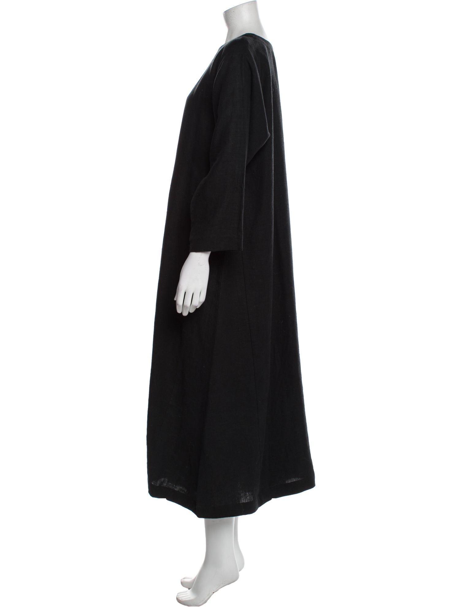 Eskandar Linen Long Dress