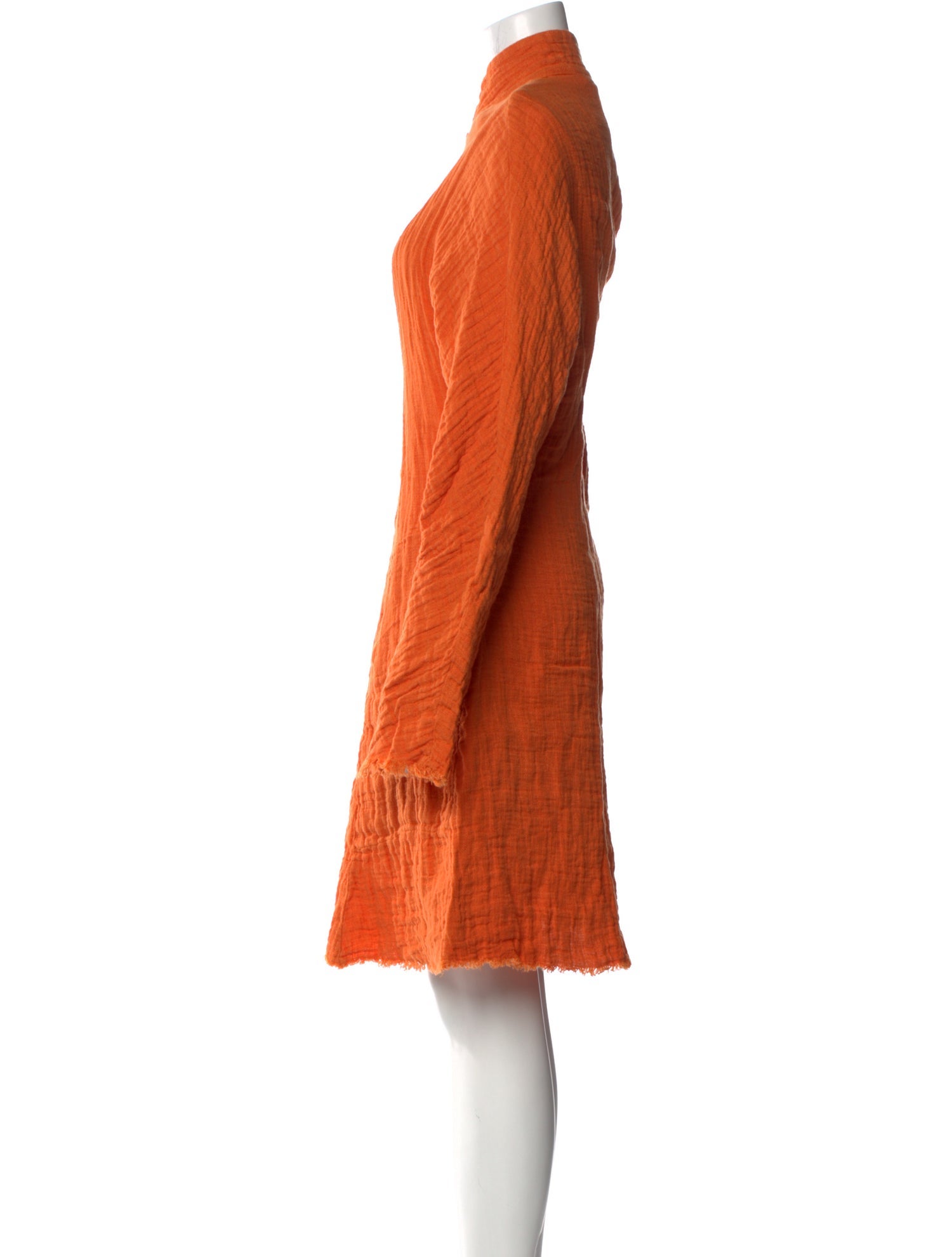 Eskandar Linen Knee-Length Dress