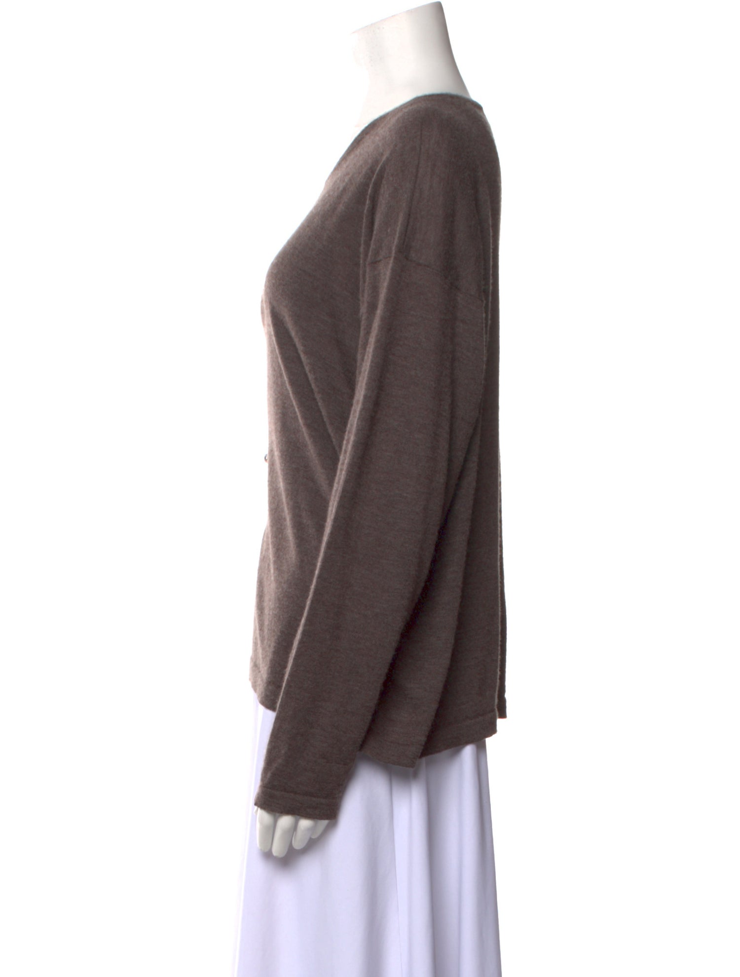Eskandar Cashmere Scoop Neck Sweater
