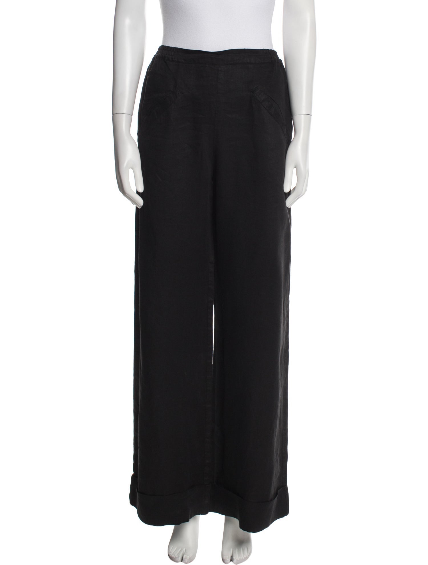 Eskandar Silk Wide Leg Pants