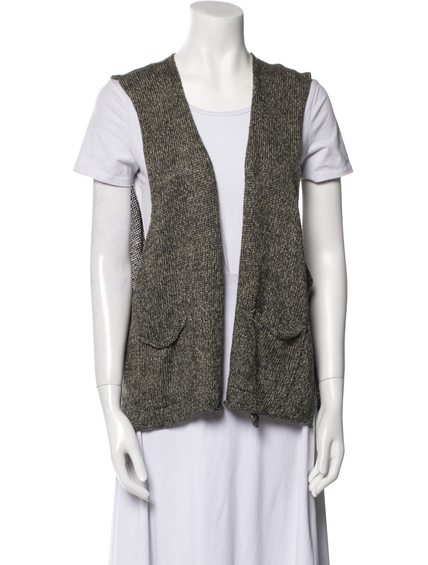 Eskandar Linen V-Neck Sweater w/ Tags