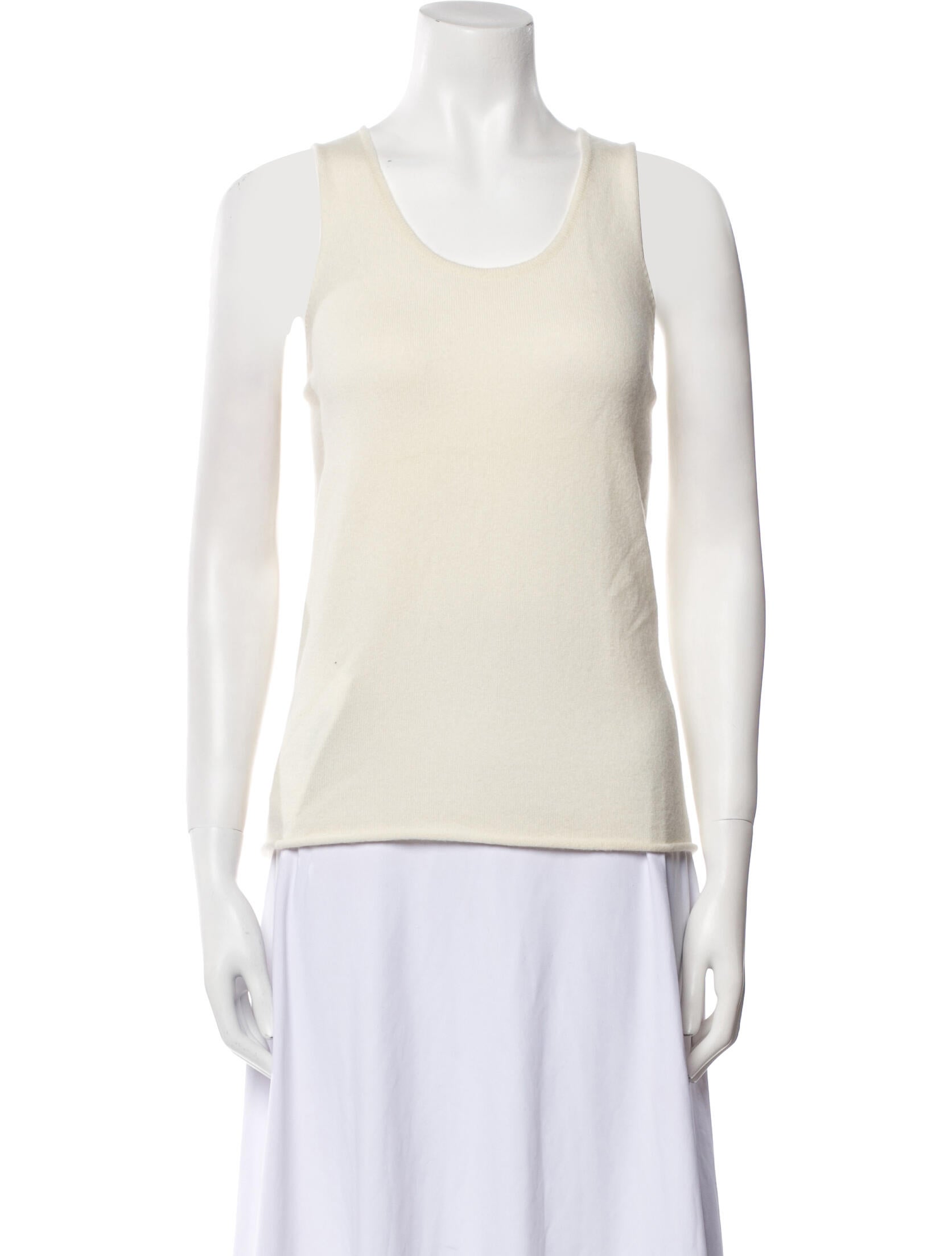 Eskandar Cashmere Scoop Neck Top w/ Tags