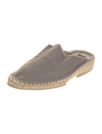 Eskandar Canvas Mules