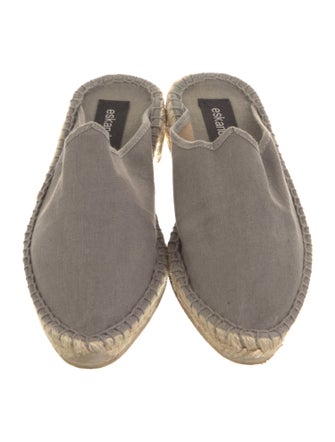 Eskandar Canvas Mules