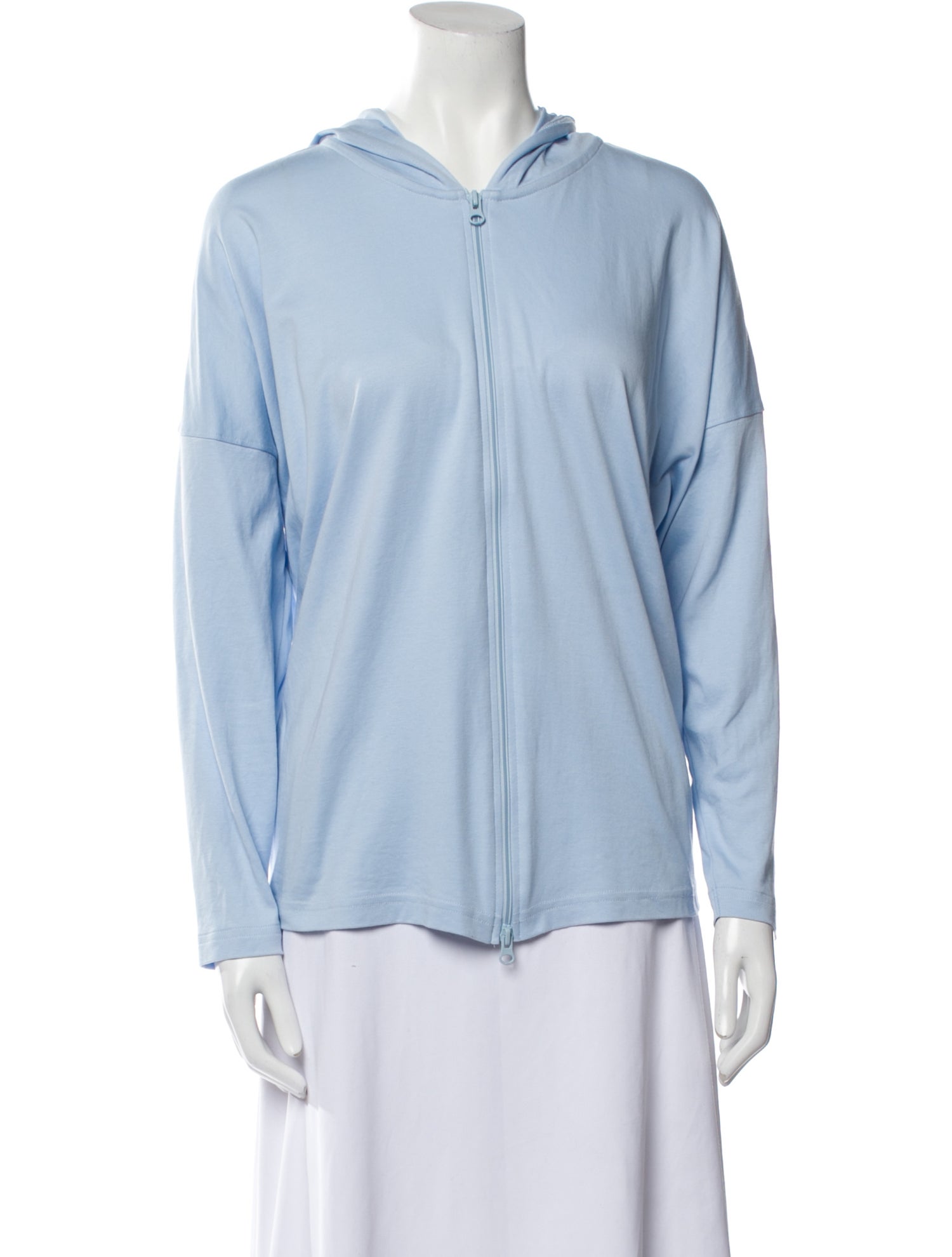 Eskandar V-Neck Long Sleeve Sweatshirt