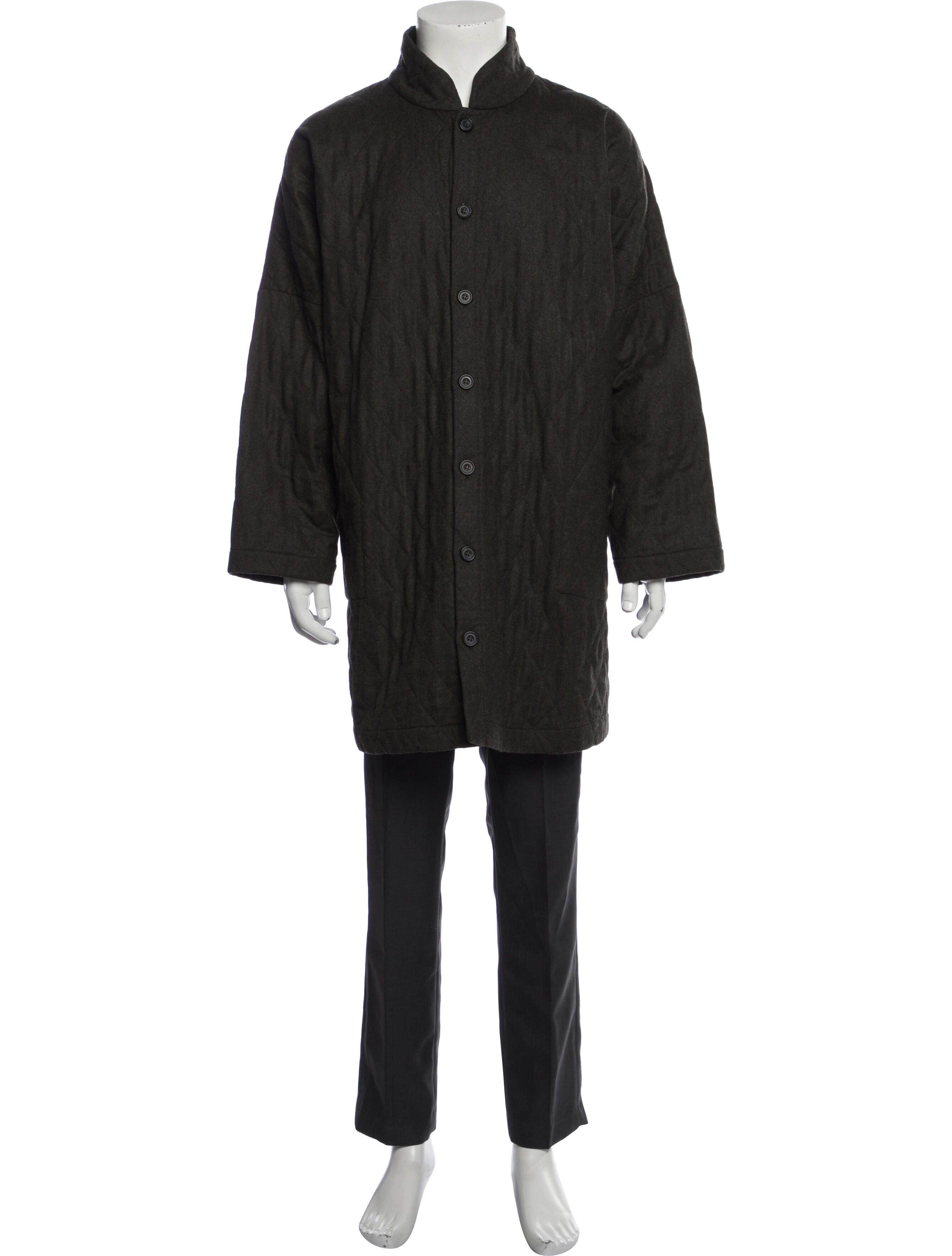 Eskandar Wool Overcoat