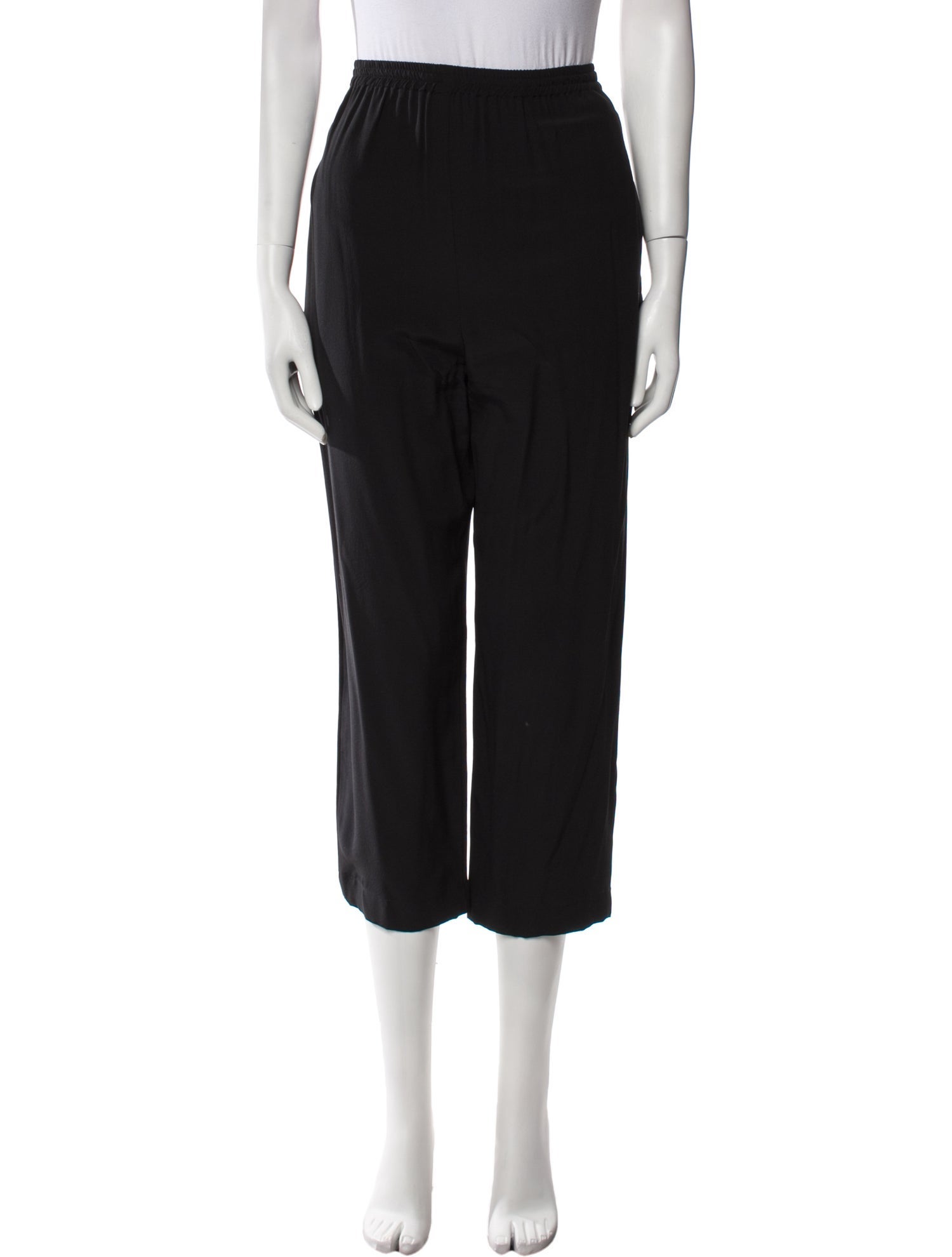 Eskandar Silk Straight Leg Pants