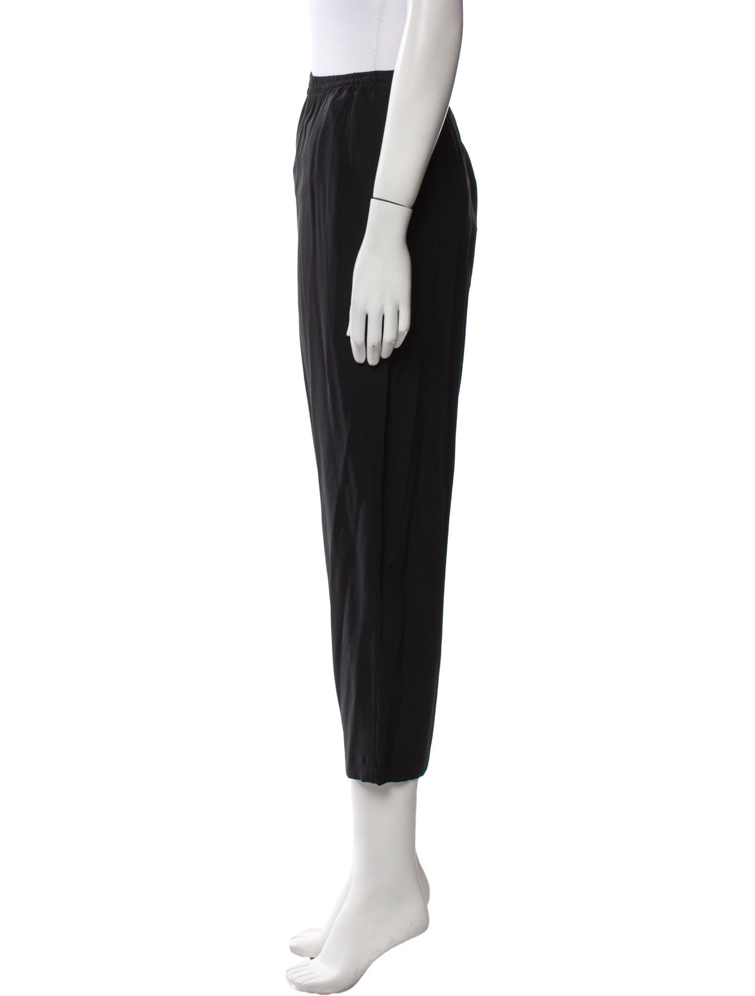 Eskandar Silk Straight Leg Pants