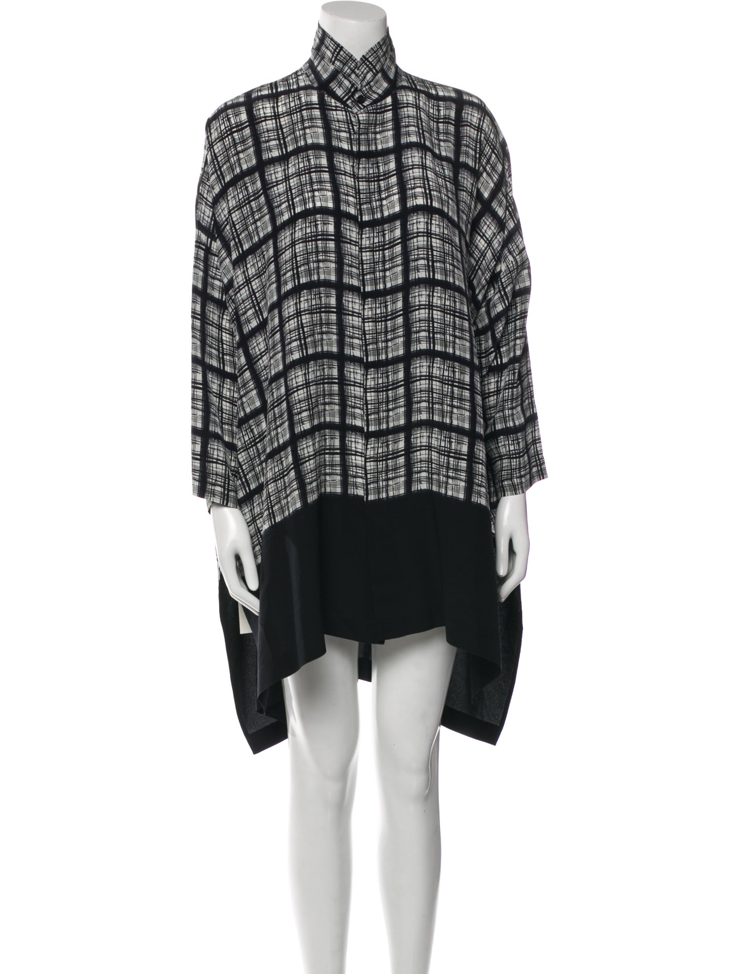 Eskandar Silk Knee-Length Dress