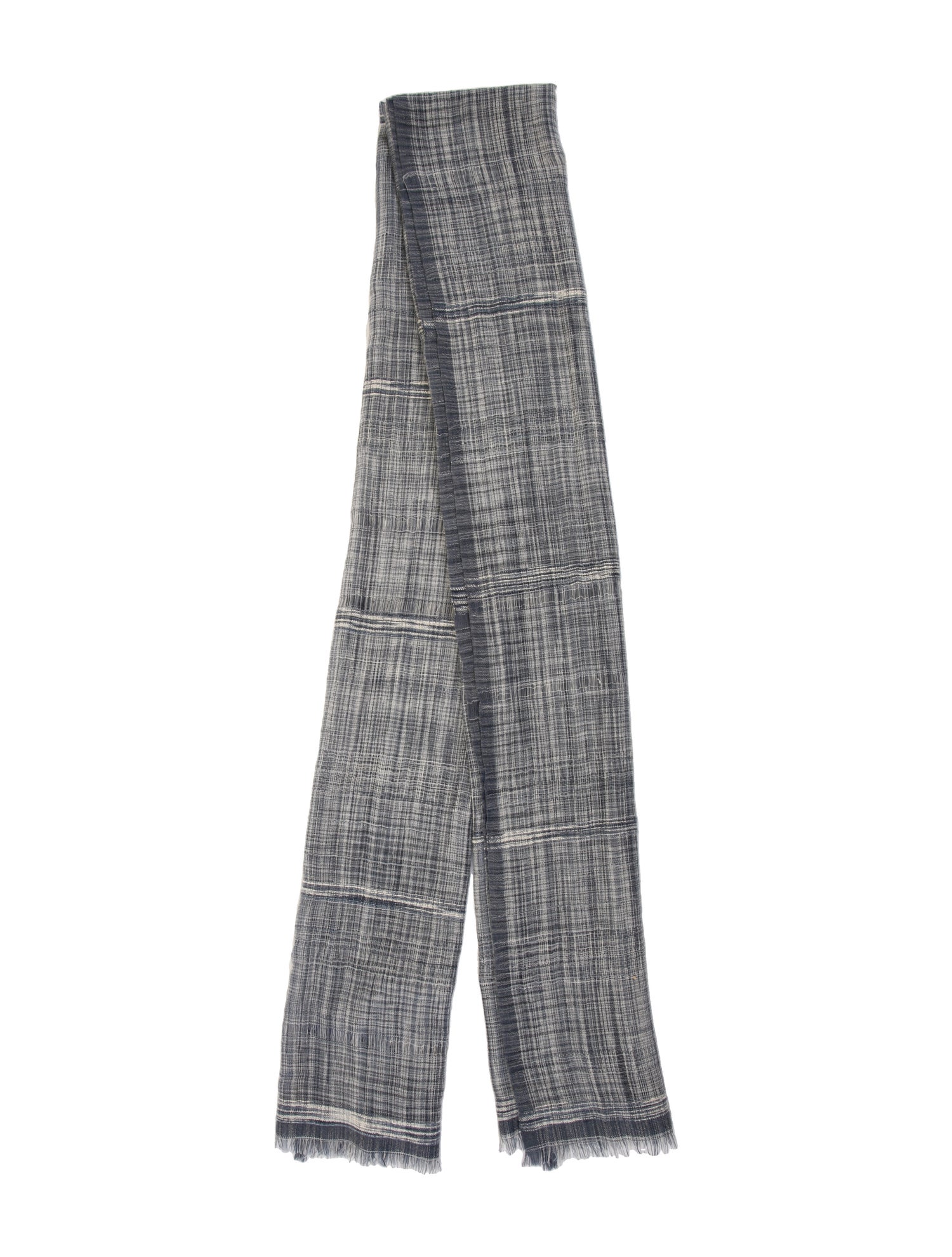 Eskandar Cashmere Printed Scarf