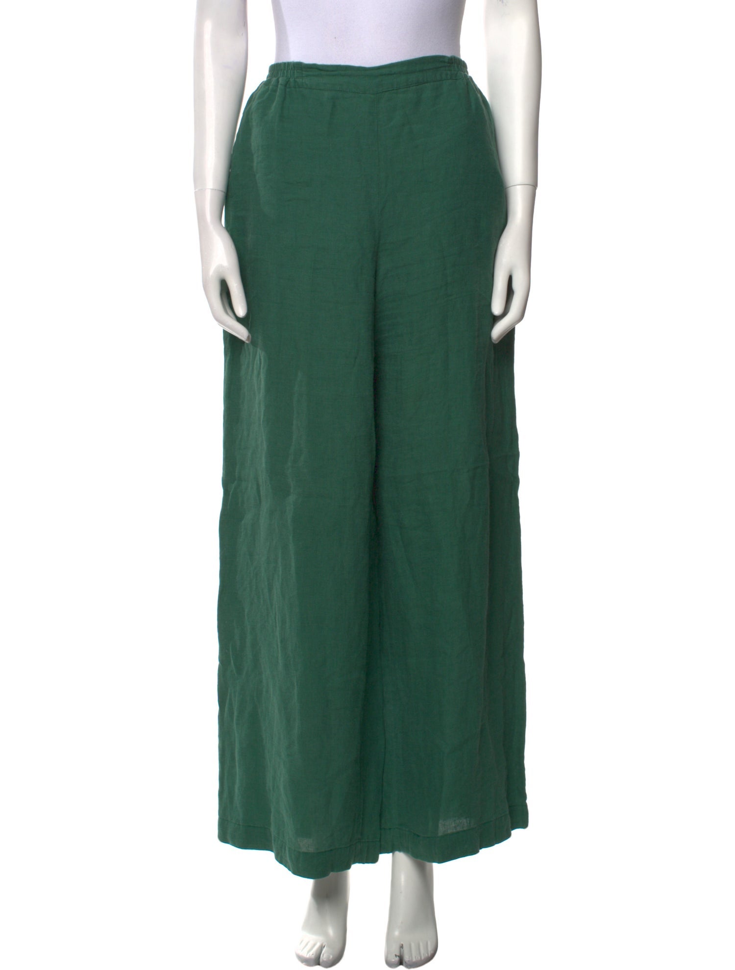 Eskandar Linen Wide Leg Pants