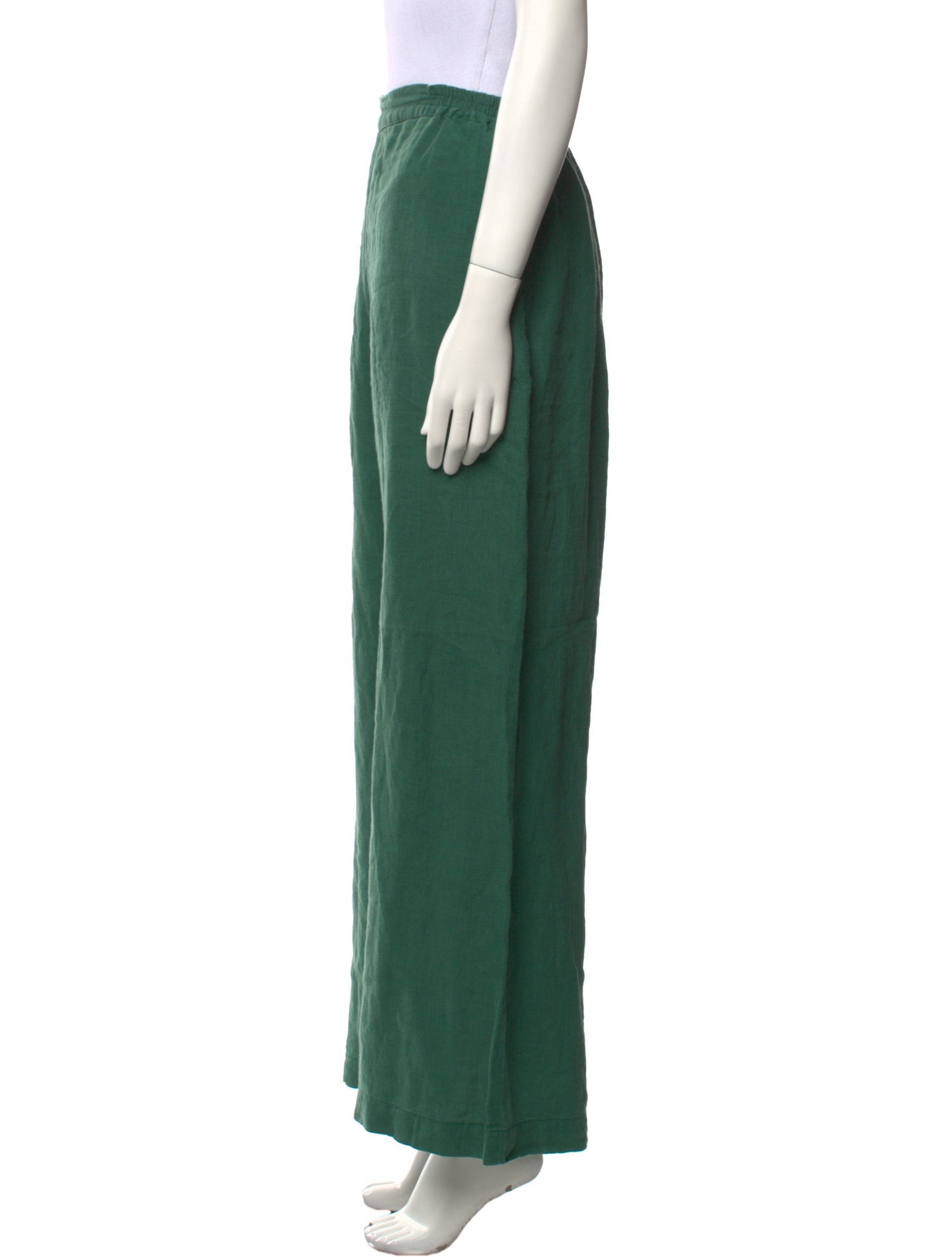Eskandar Linen Wide Leg Pants
