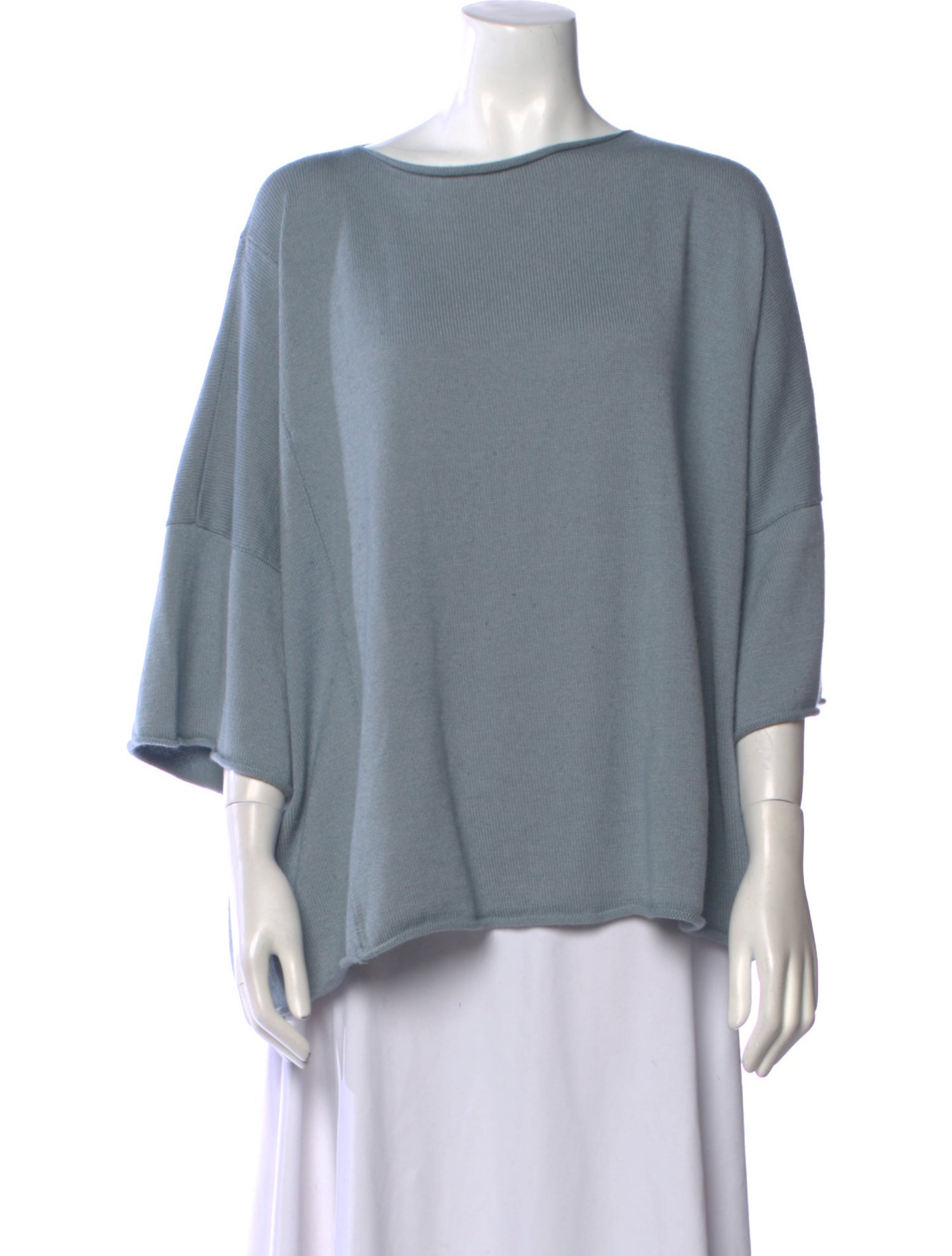 Eskandar Cashmere Bateau Neckline Sweater