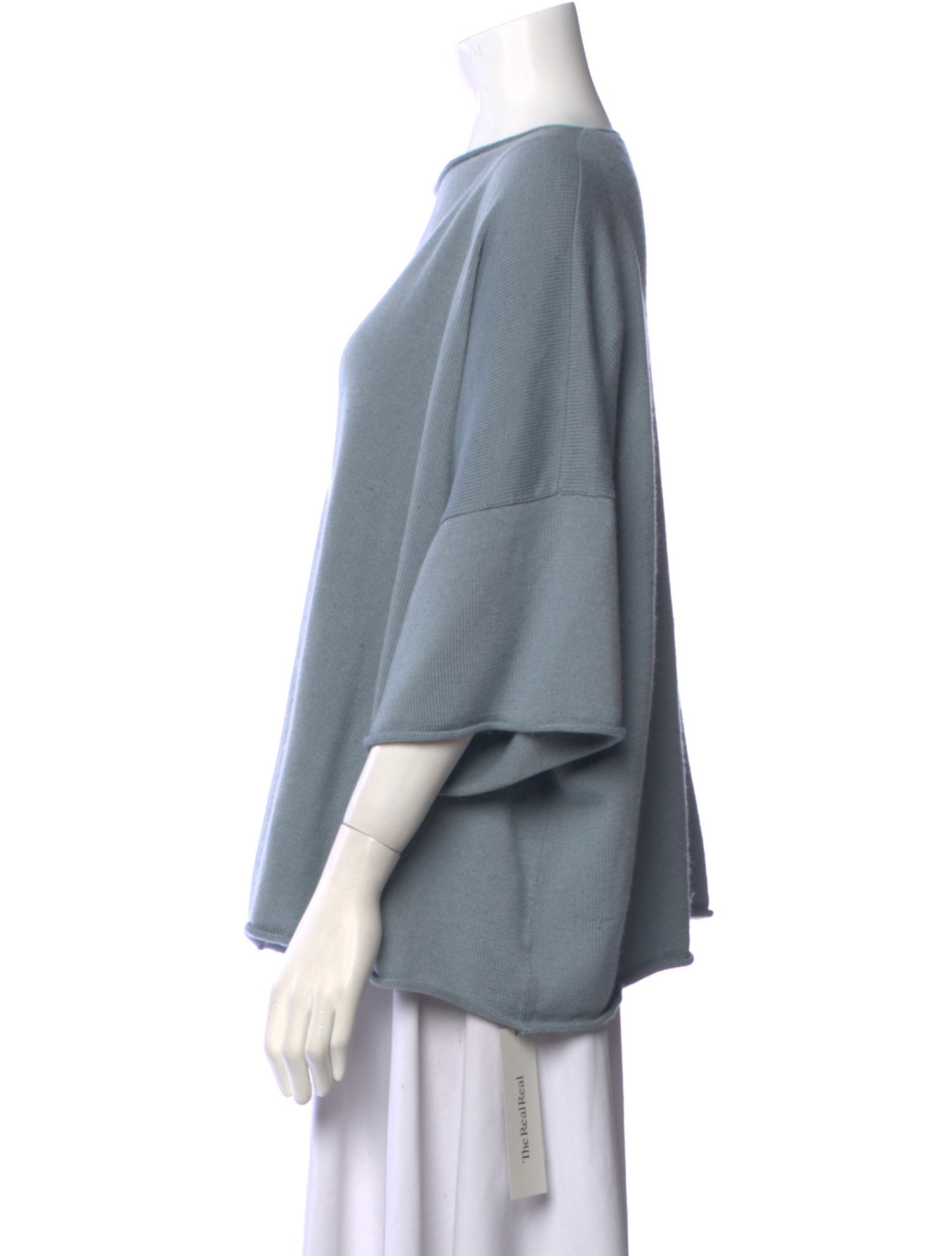 Eskandar Cashmere Bateau Neckline Sweater