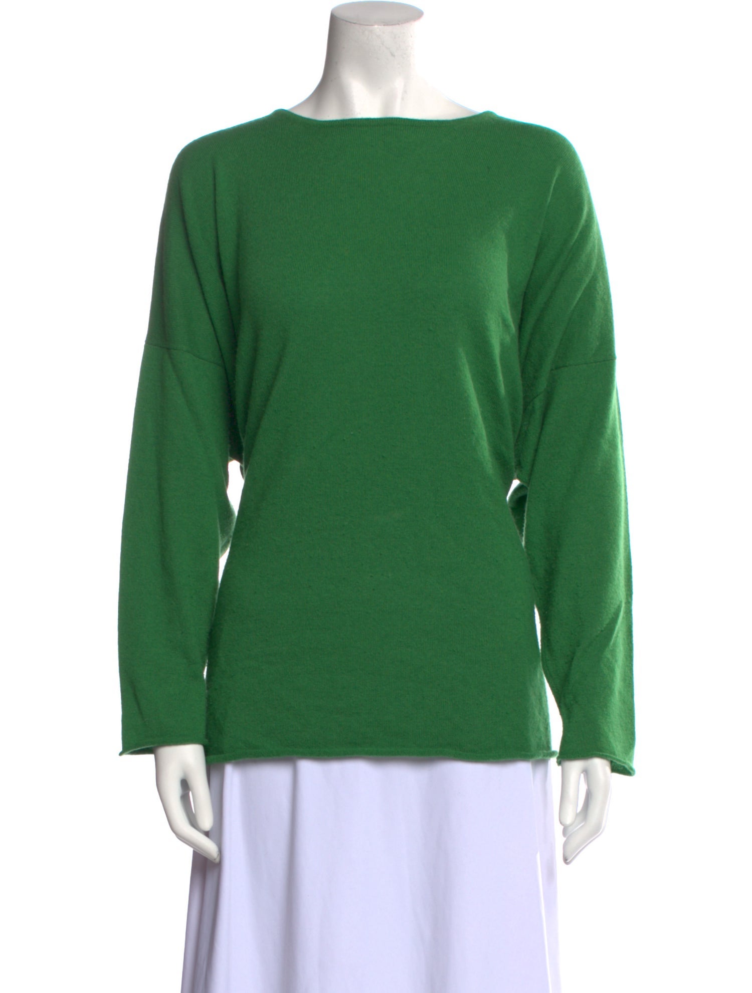 Eskandar Cashmere Bateau Neckline Sweater