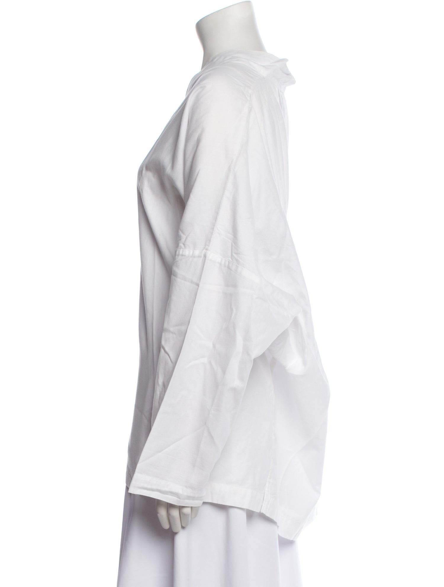 Eskandar V-Neck Long Sleeve Tunic