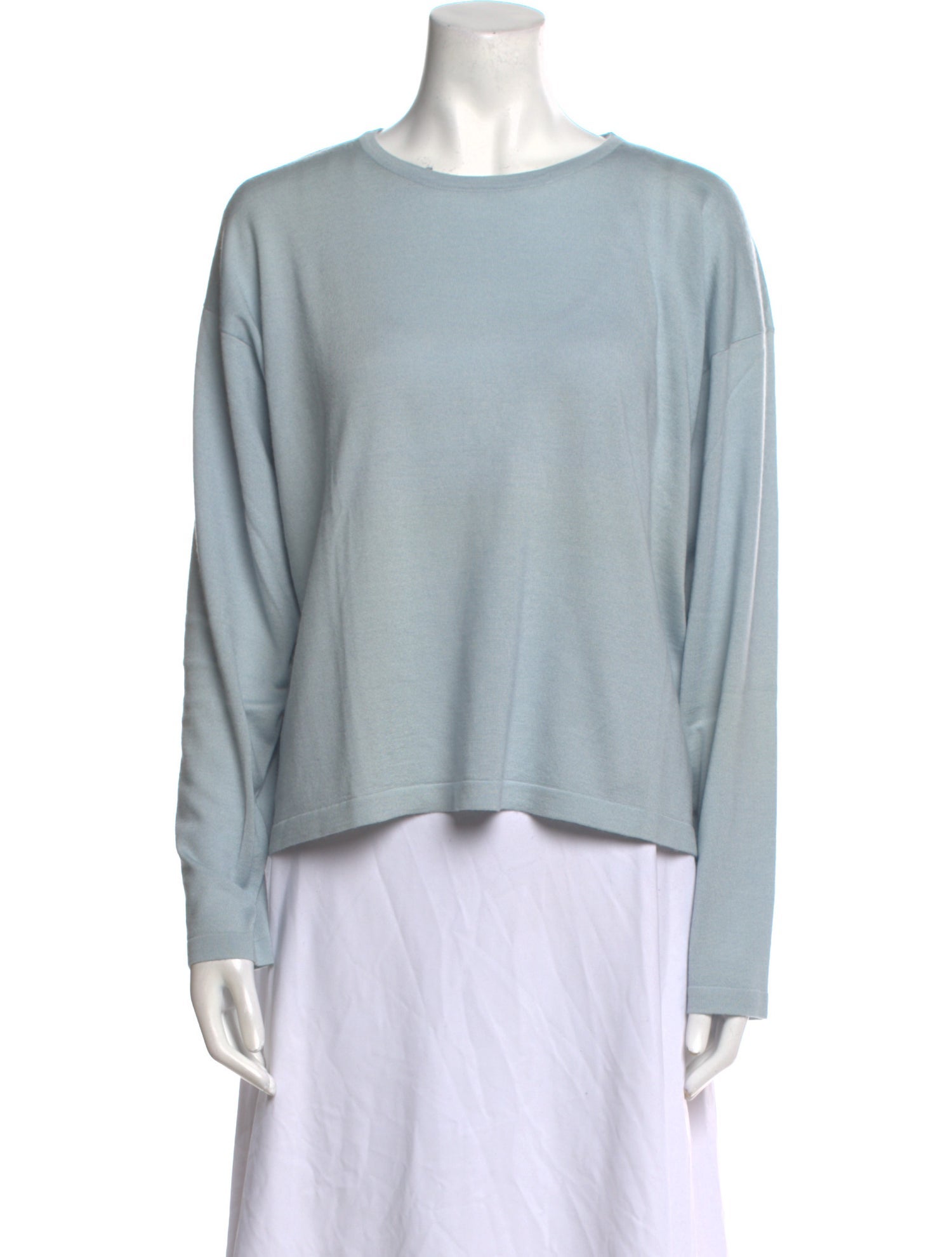 Eskandar Merino Wool Crew Neck Sweater