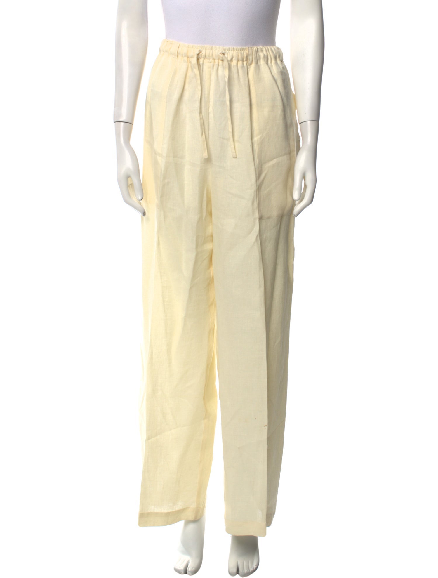 Eskandar Linen Wide Leg Pants