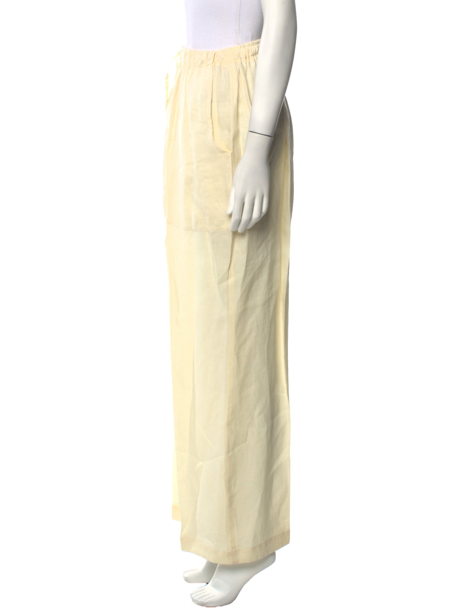 Eskandar Linen Wide Leg Pants