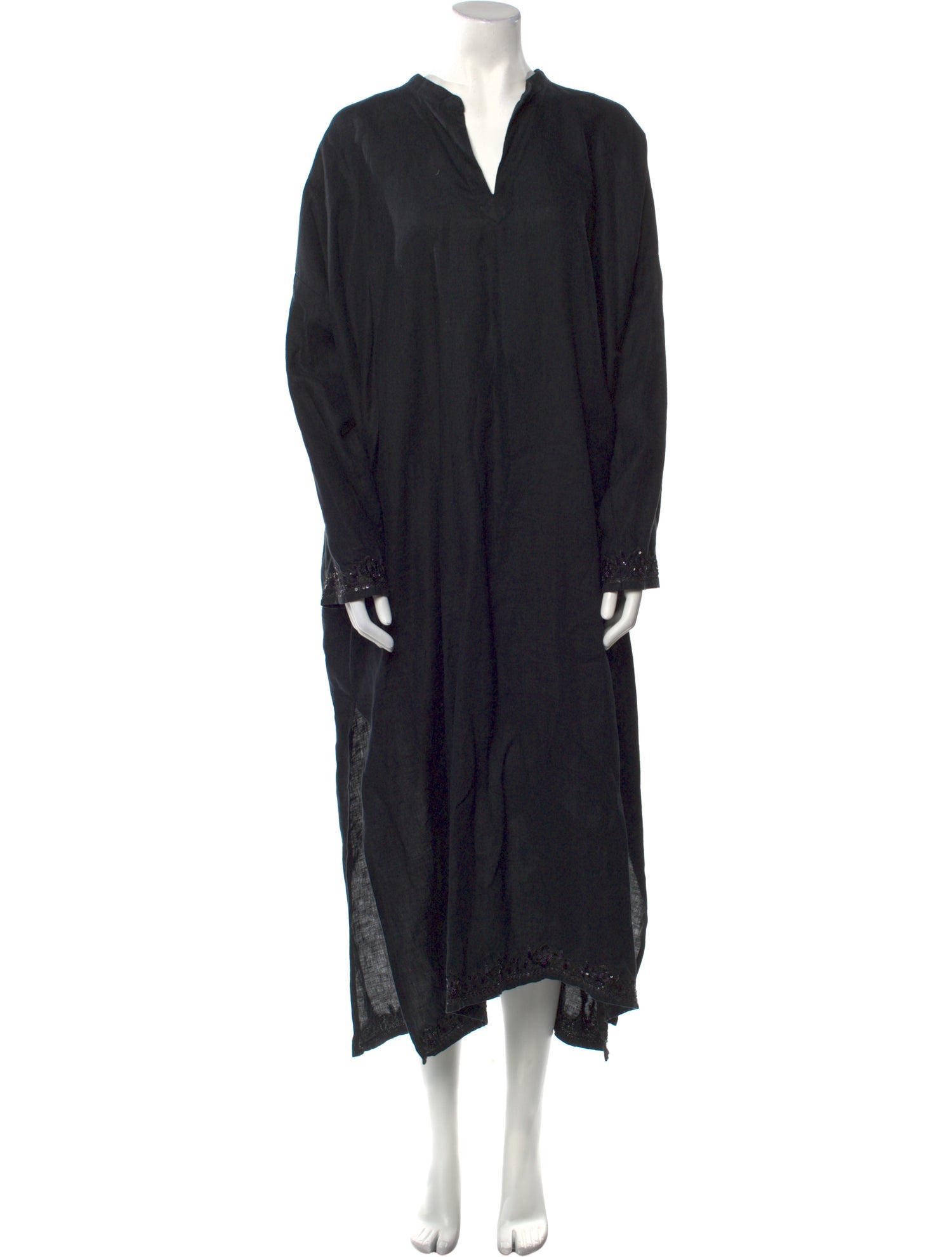 Eskandar Linen Long Dress