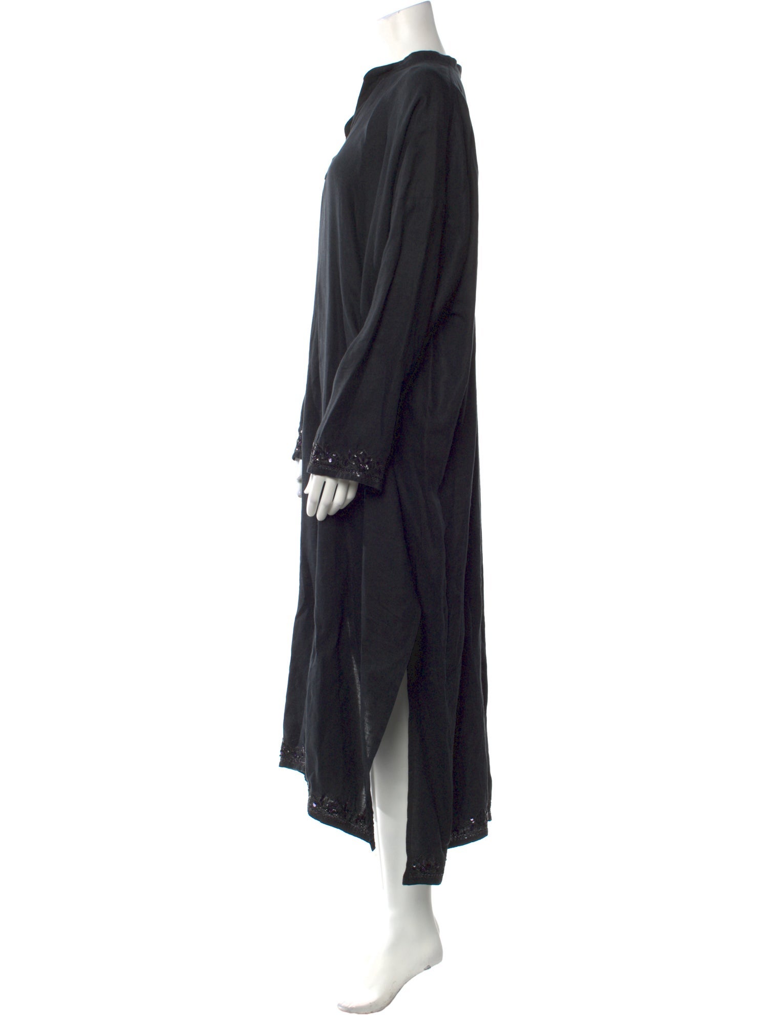 Eskandar Linen Long Dress