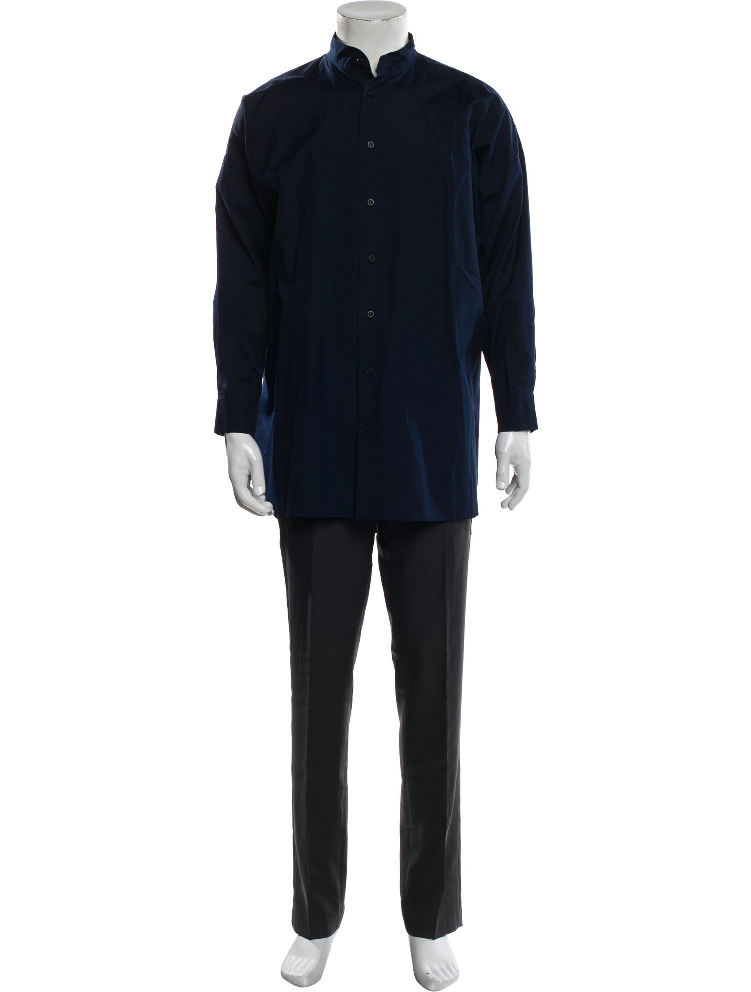 Eskandar Long Sleeve Dress Shirt