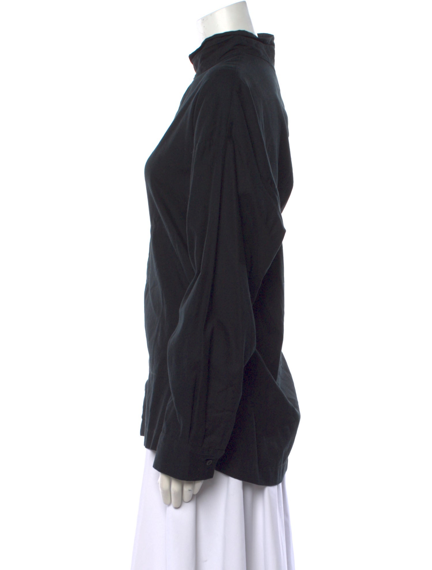 Eskandar Turtleneck Long Sleeve Sweatshirt