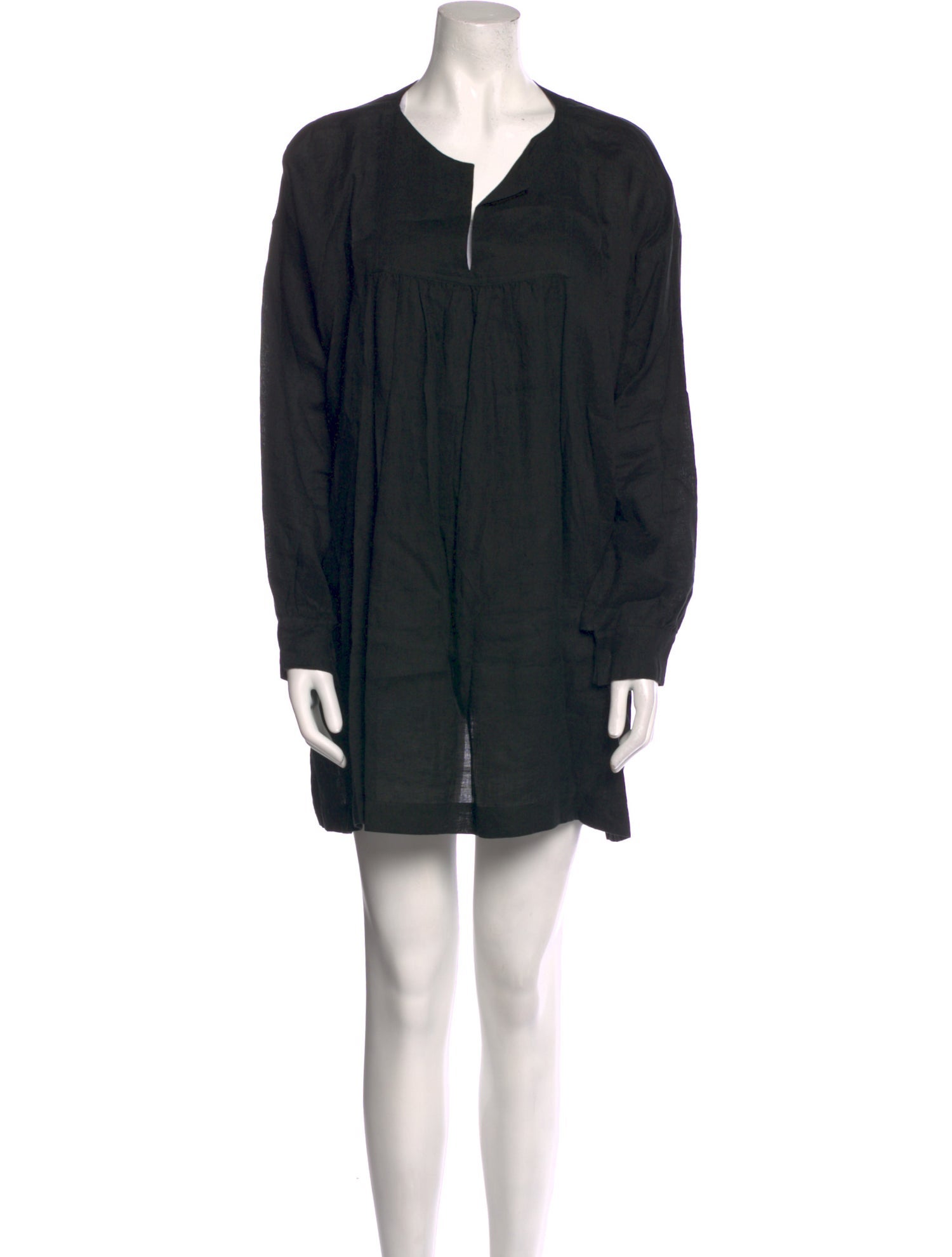 Eskandar Linen Mini Dress