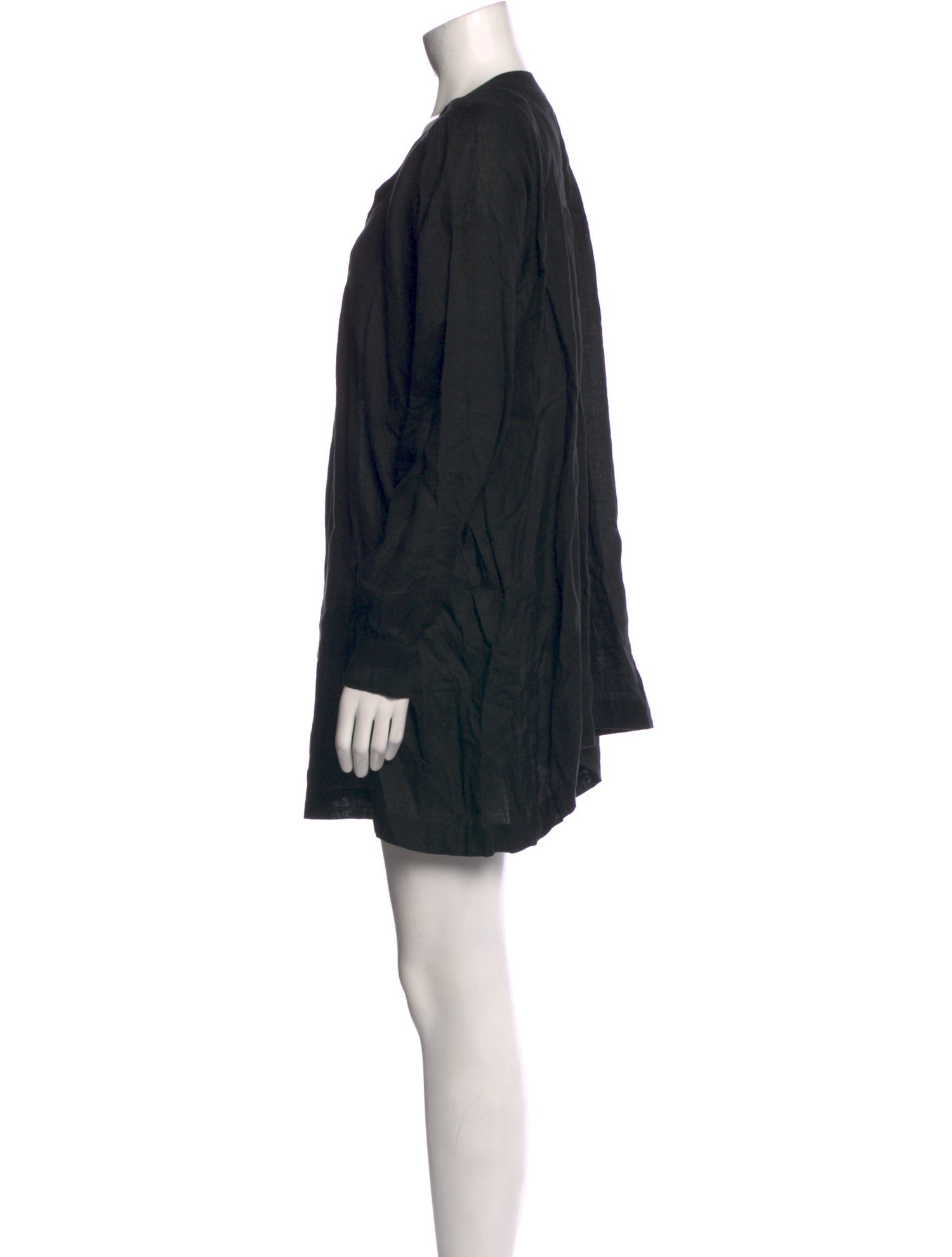 Eskandar Linen Mini Dress