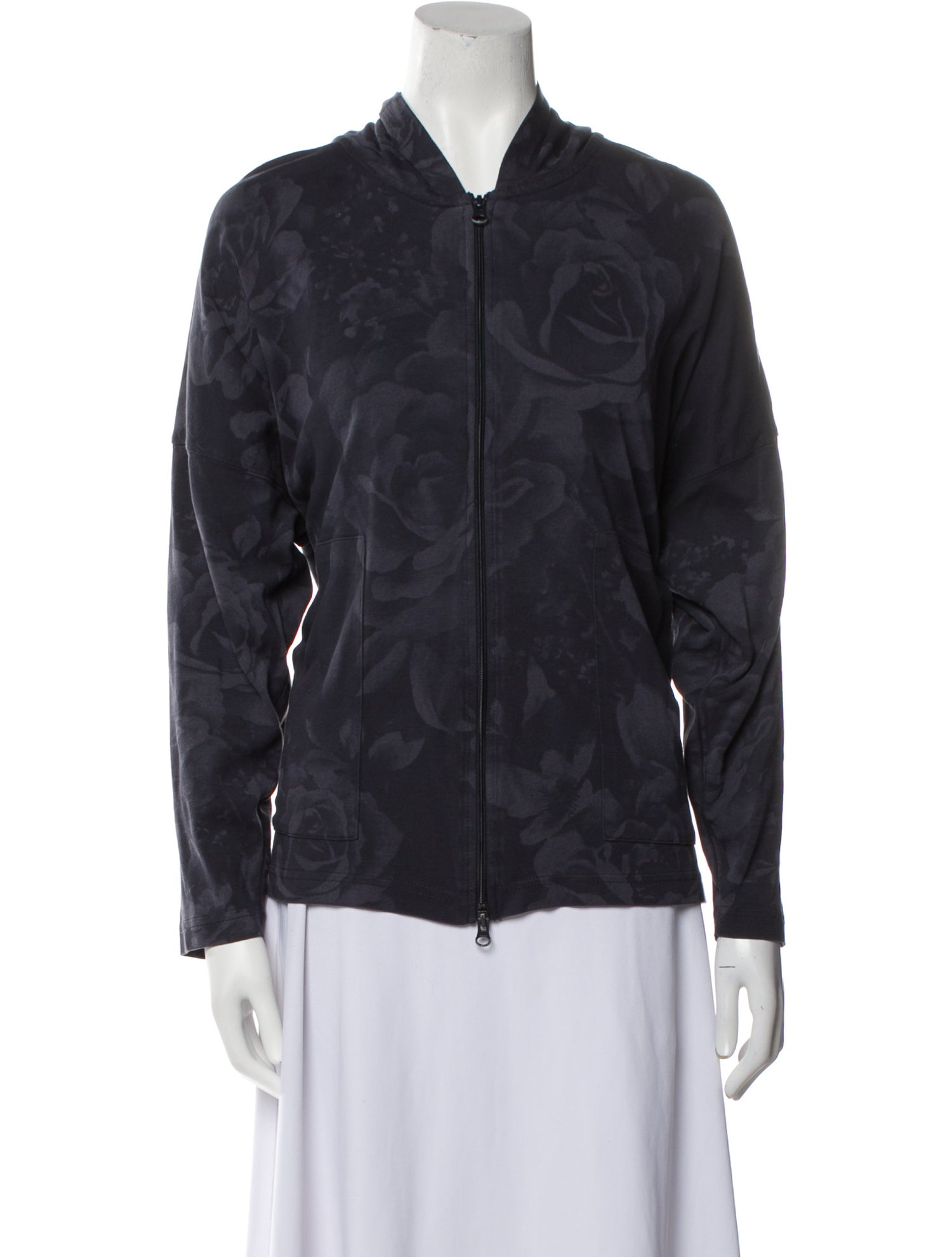 Eskandar Supima Cotton Floral Print Evening Jacket