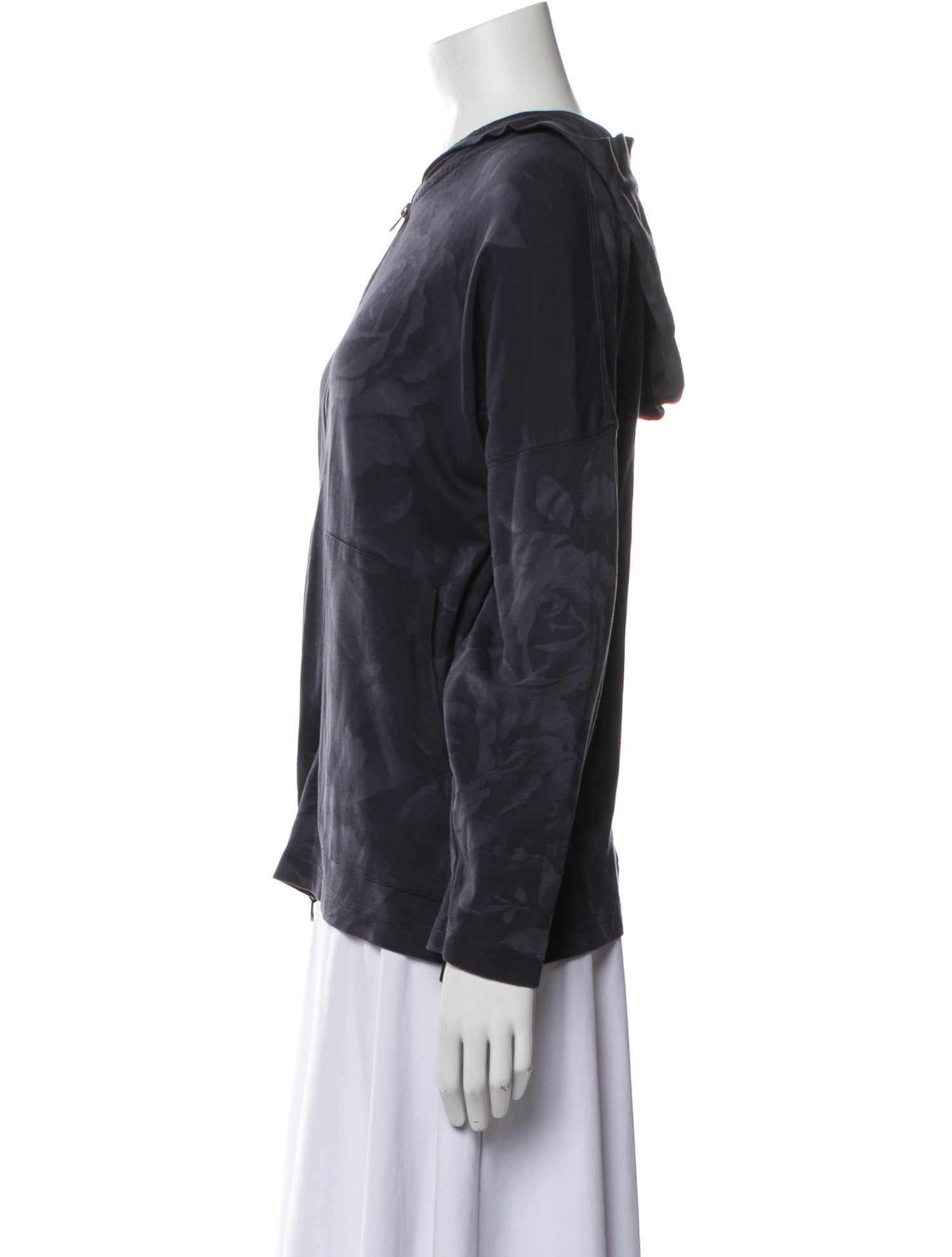 Eskandar Supima Cotton Floral Print Evening Jacket