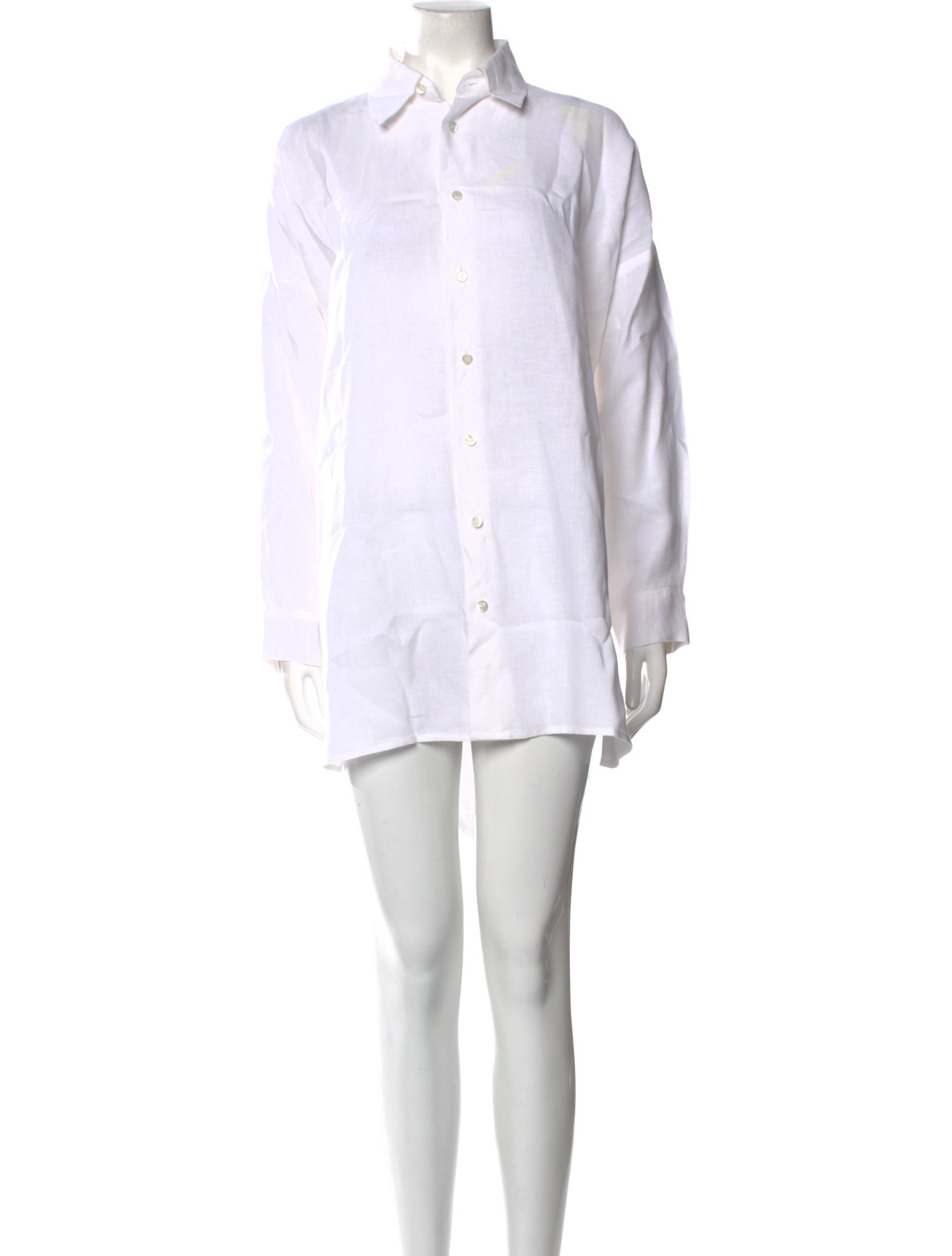 Eskandar Linen Mini Dress