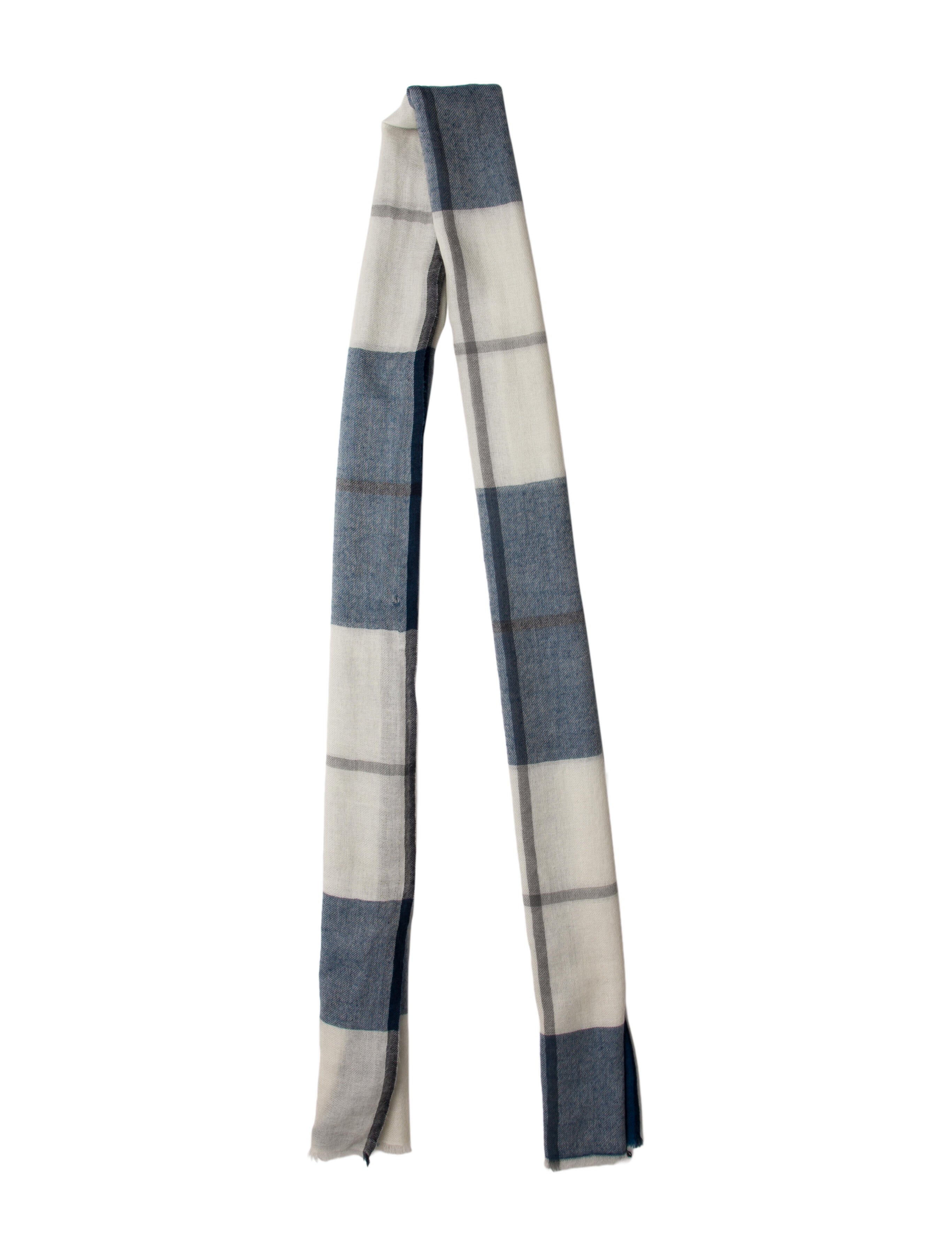 Eskandar Cashmere Striped Scarf