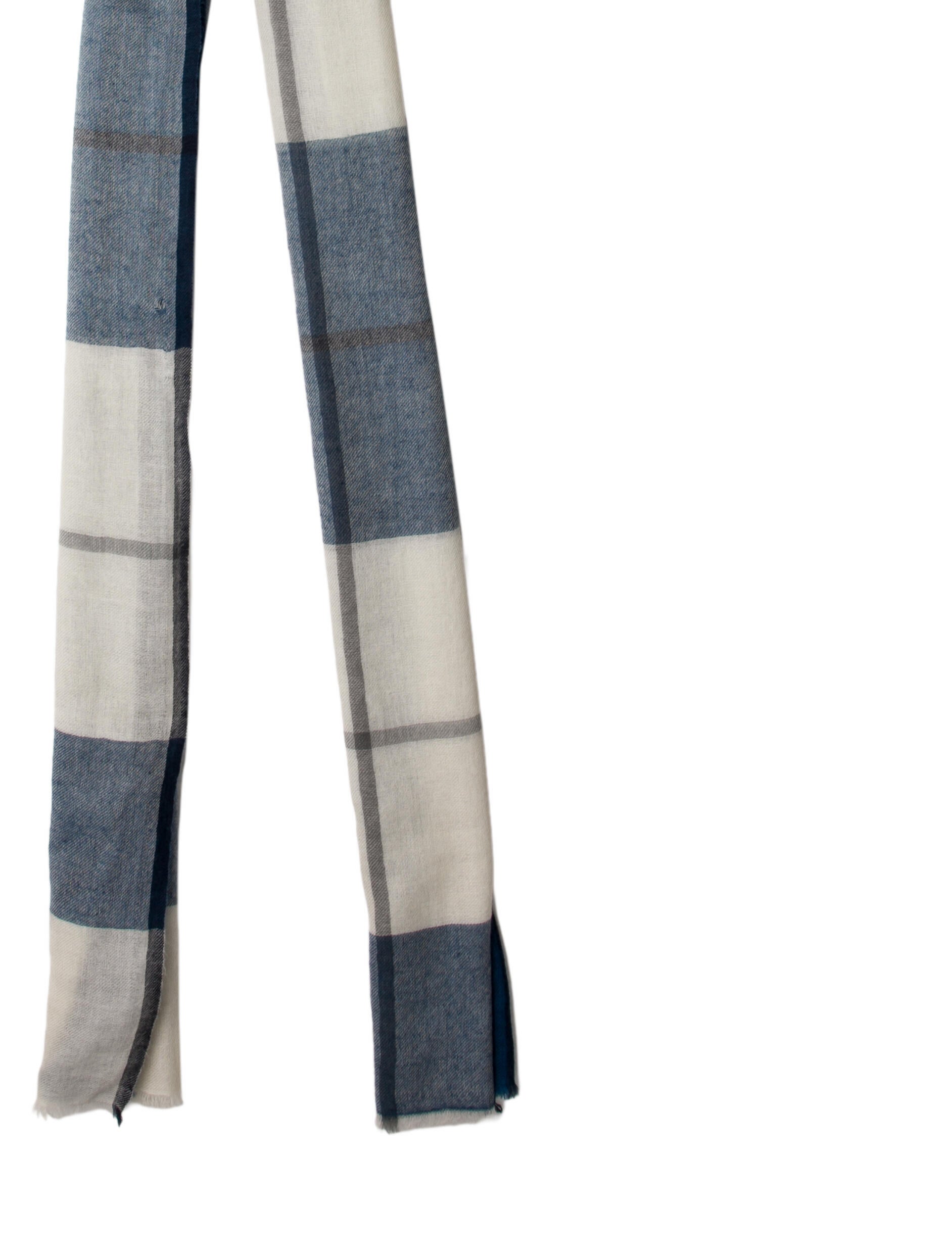 Eskandar Cashmere Striped Scarf