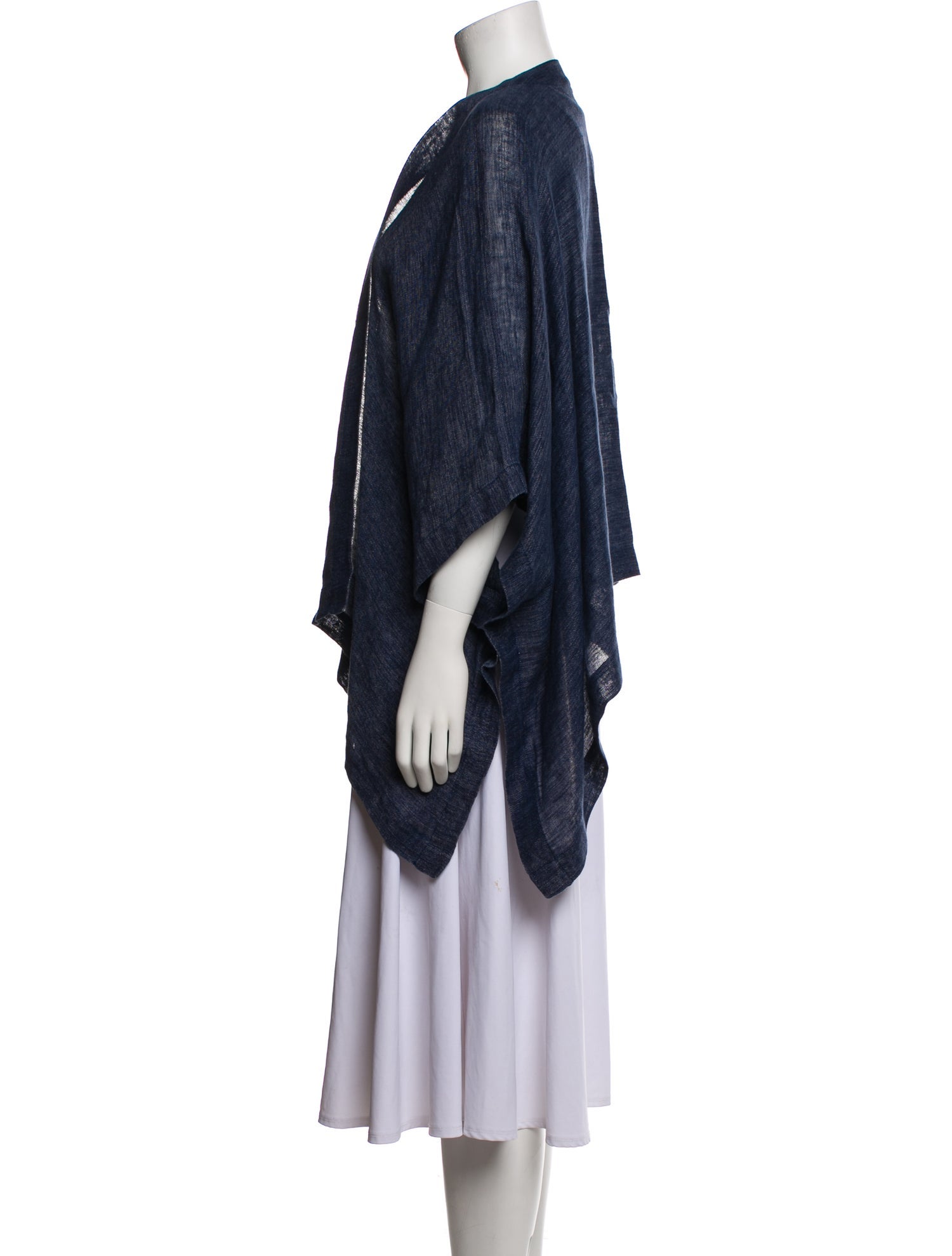 Eskandar Linen Open Front Sweater