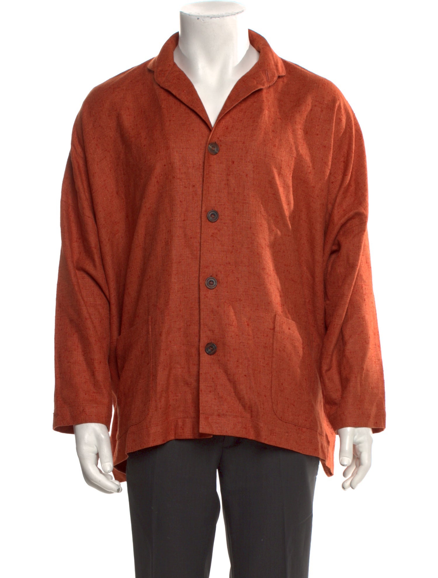 Eskandar Silk Long Sleeve Shirt