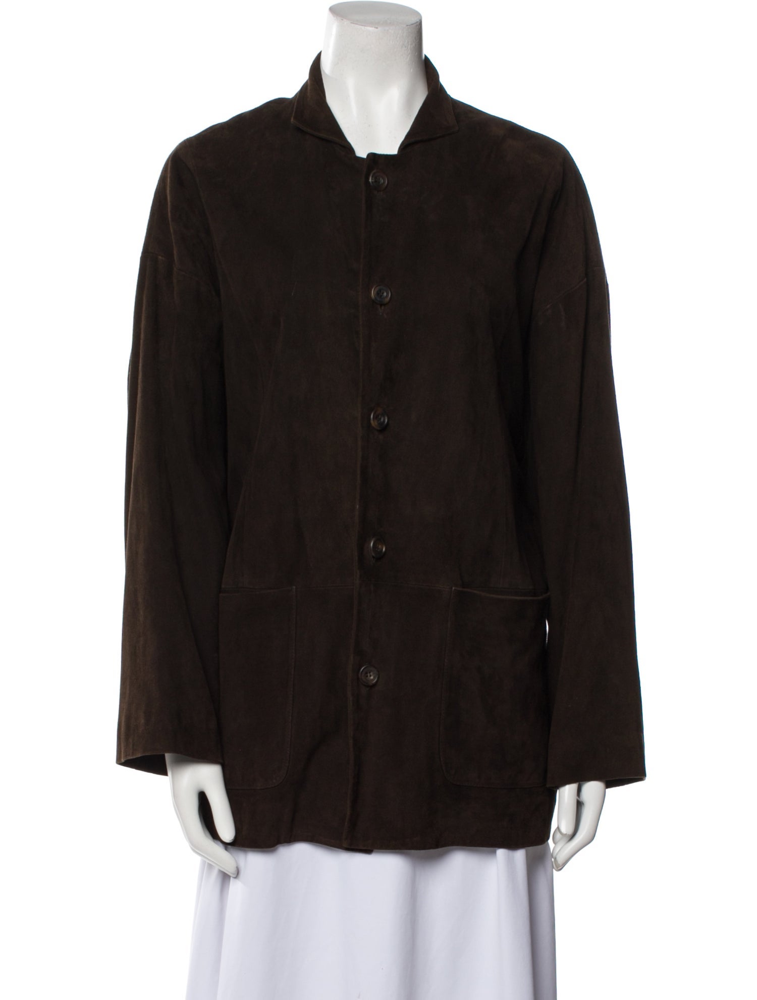 Eskandar Leather Denim Jacket