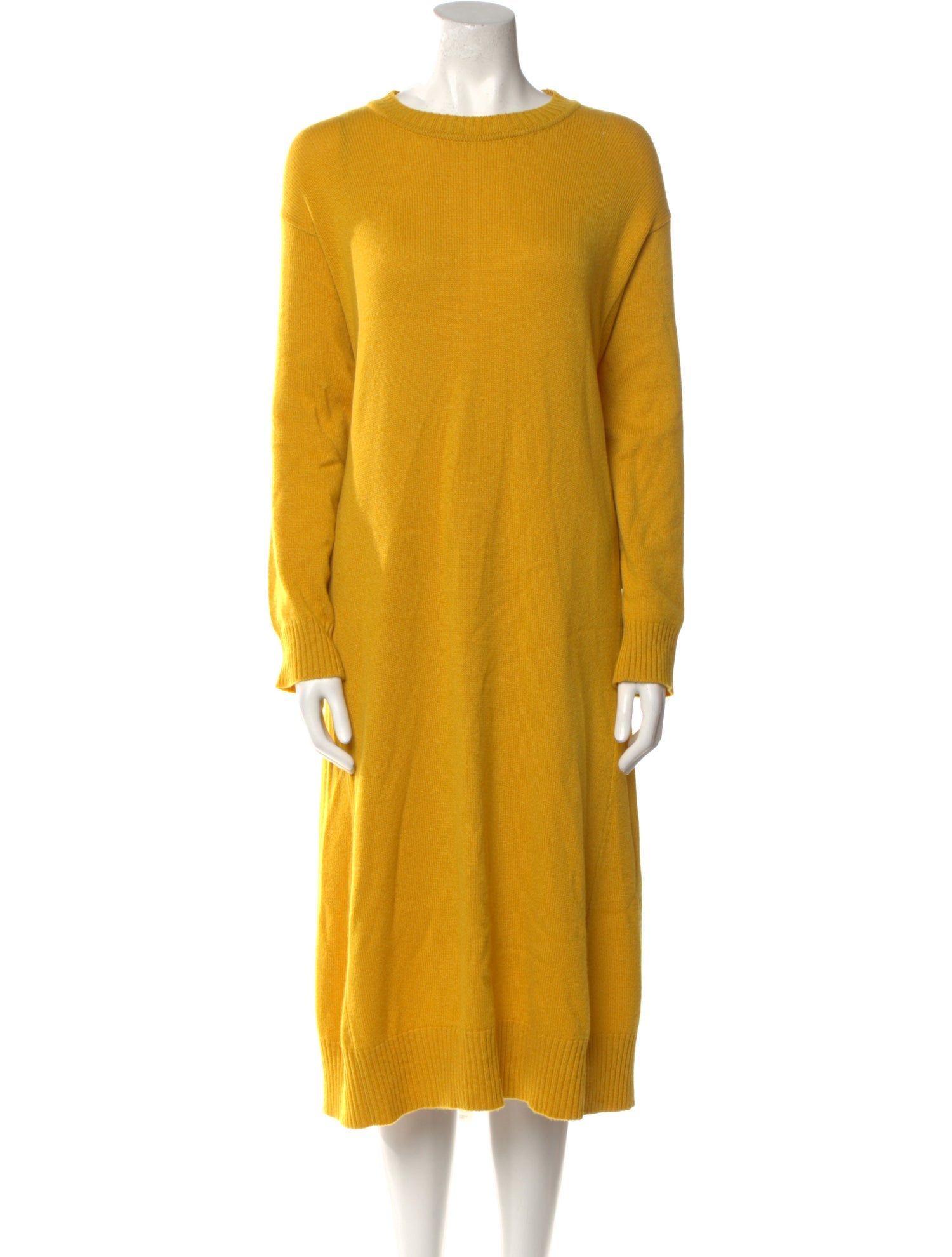 Eskandar Cashmere Midi Length Dress